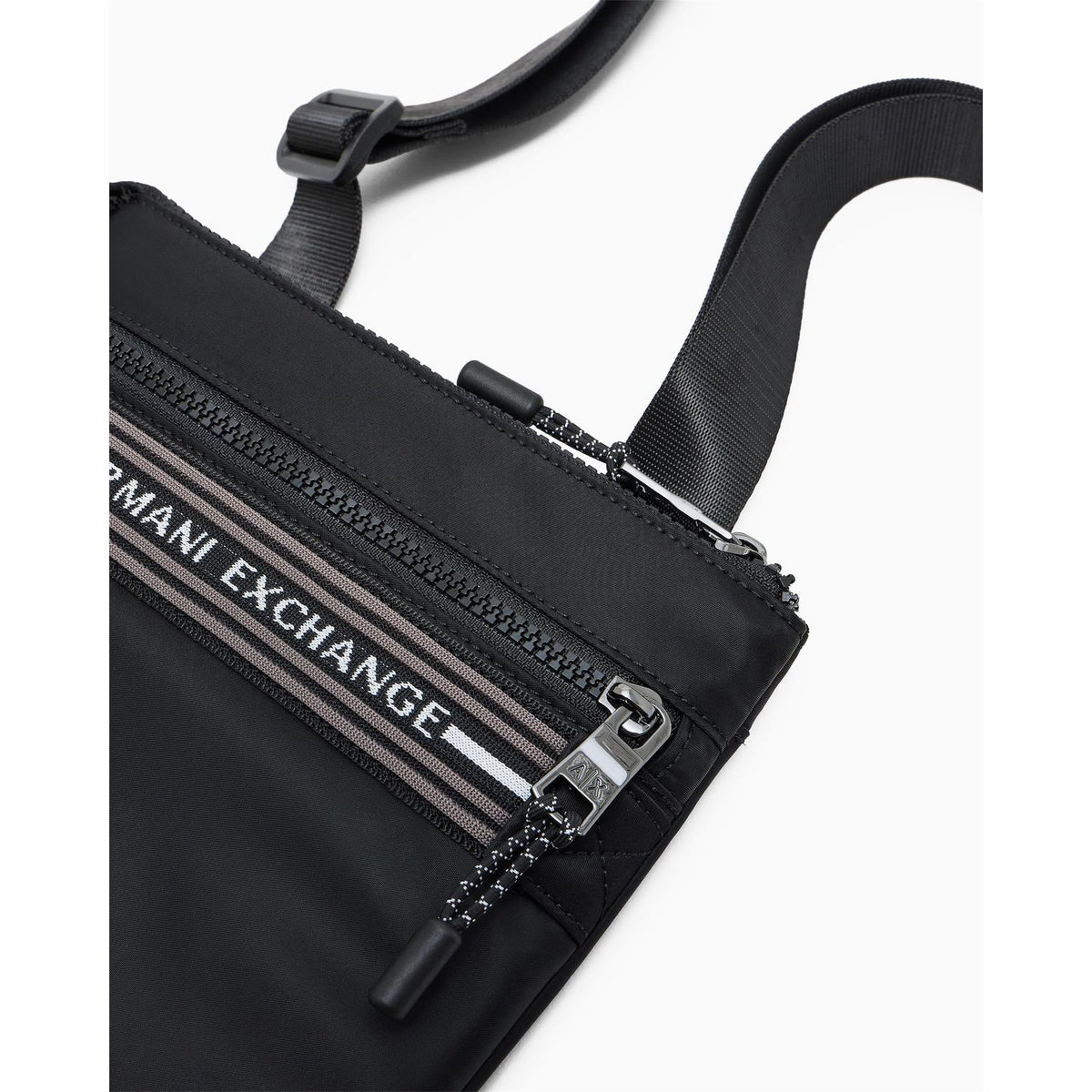 Armani Exchange Exchange Stripe Patterned Messenger Bag