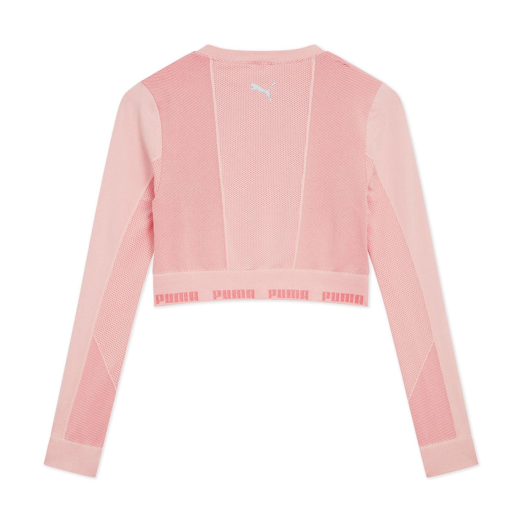 Puma Evoknit Seamless Long Sleeve Crop Top