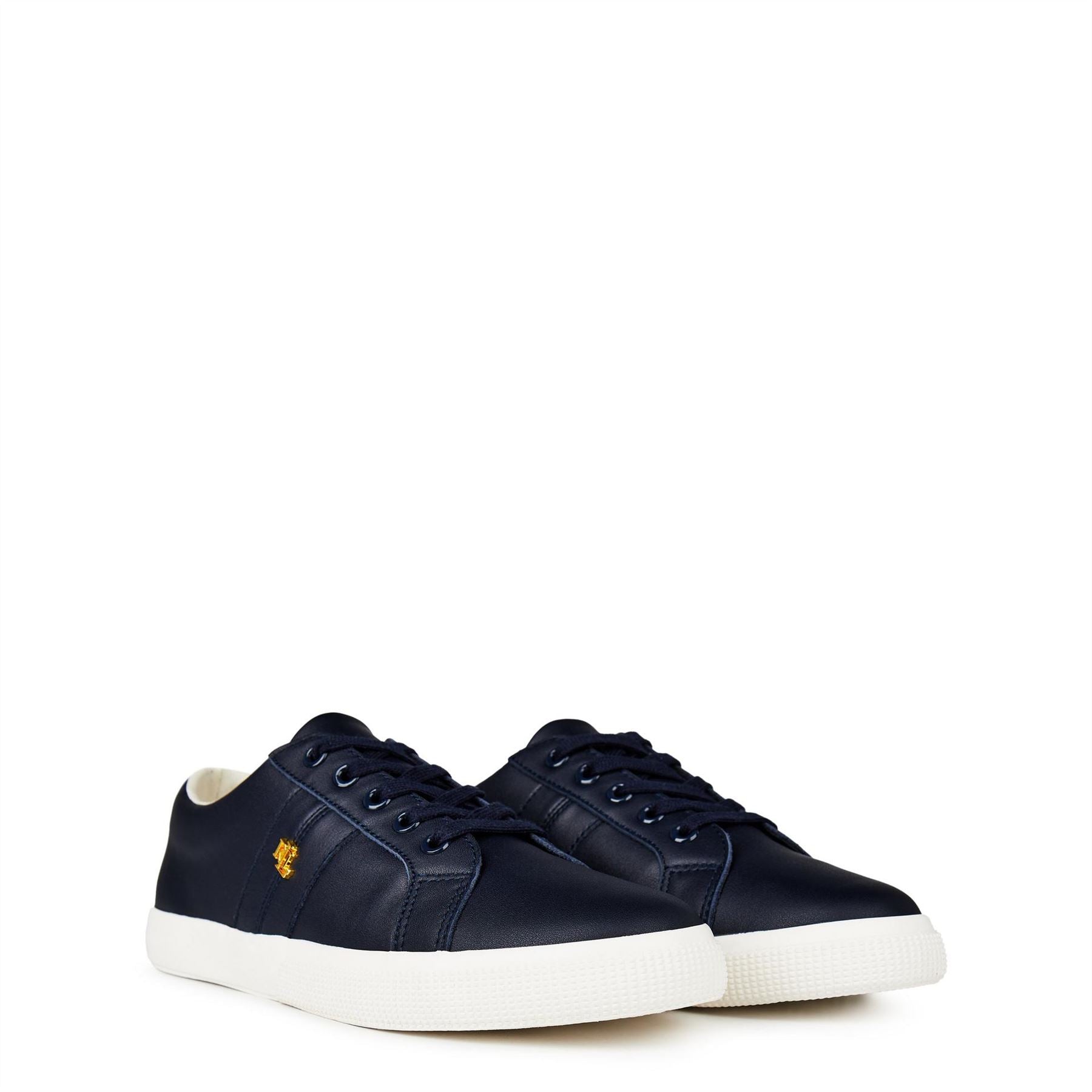 Lauren by Ralph Lauren Janson Leather Court Trainers