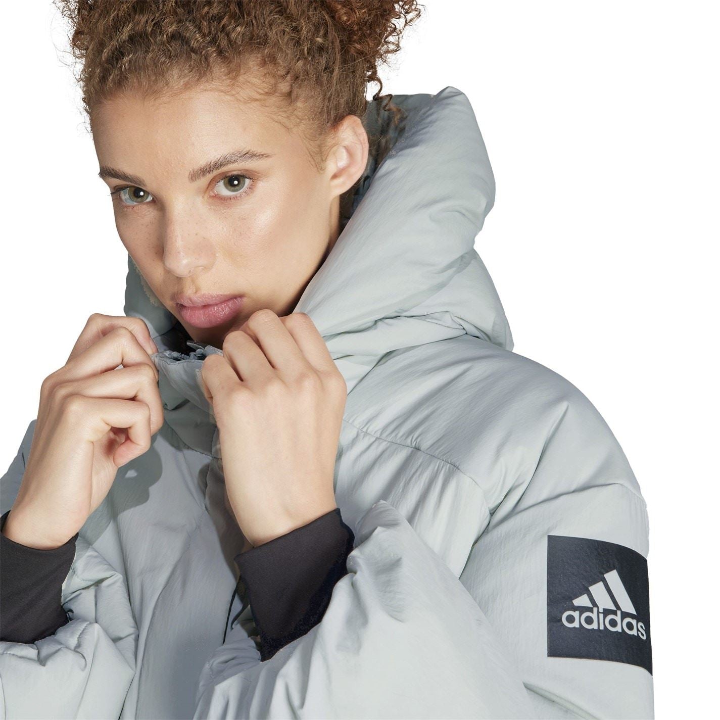 adidas Myshelter Hooded Relaxed Fit Jacket
