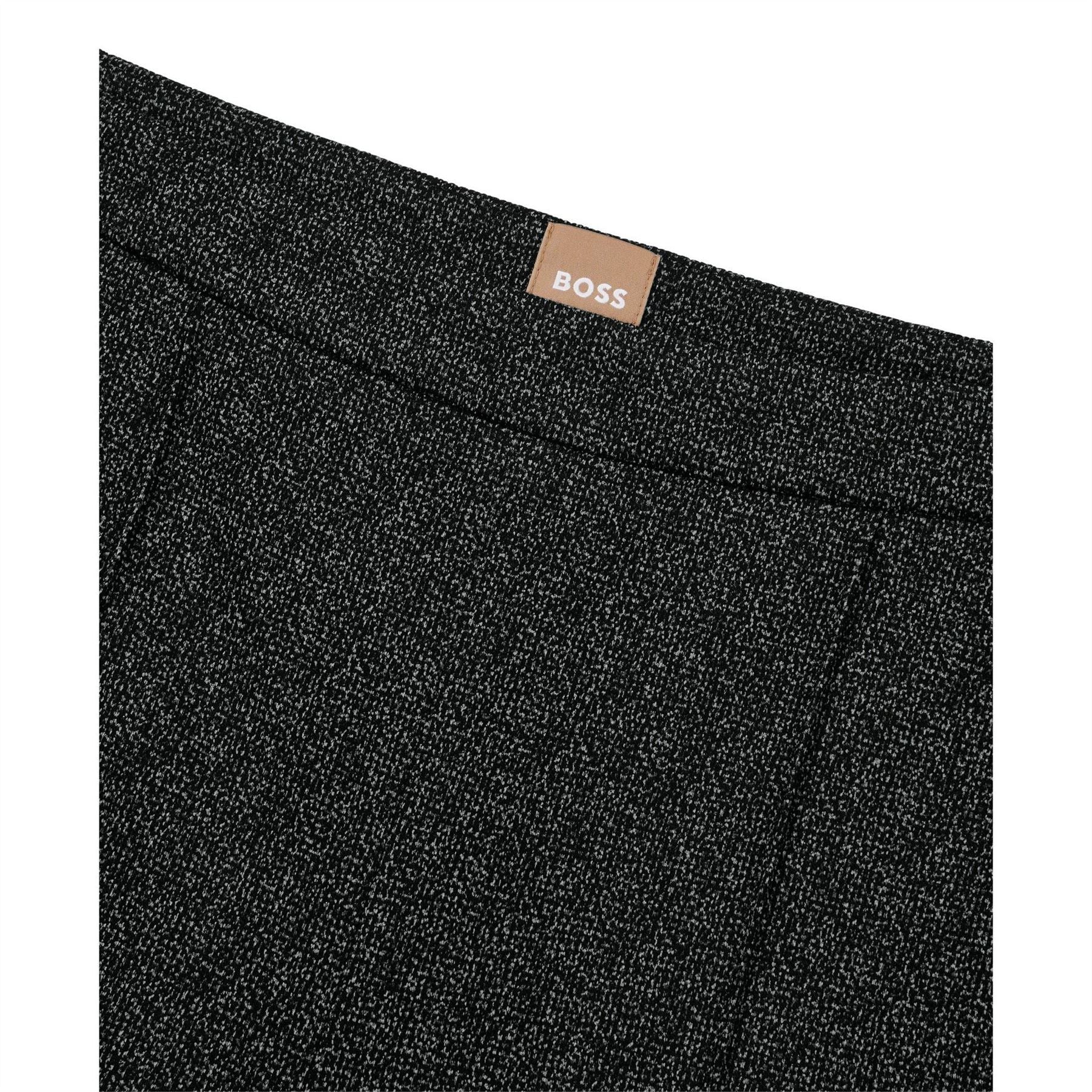 Boss Slim Fit Textured Slim Cut Trousers
