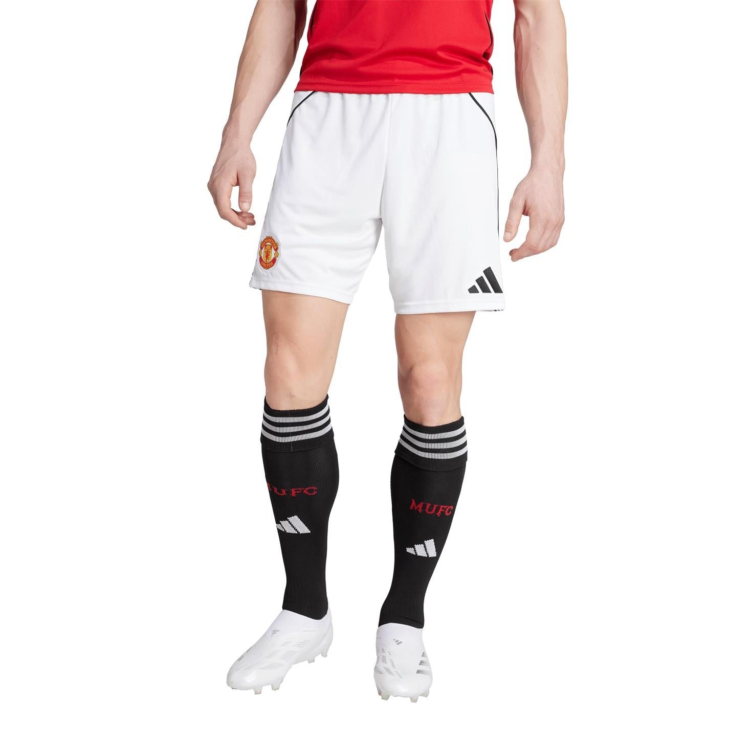 adidas Manchester United Home Shorts 2025 2026 Adults