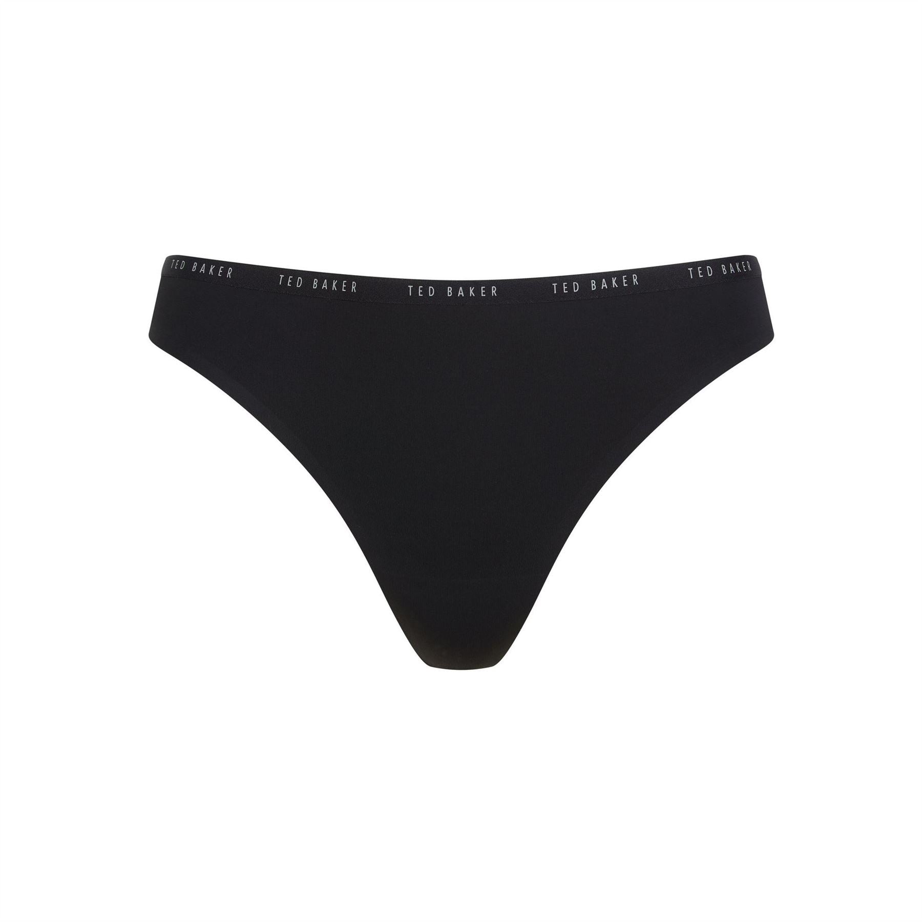 Ted Baker 3 Pack All Over Logo Thong