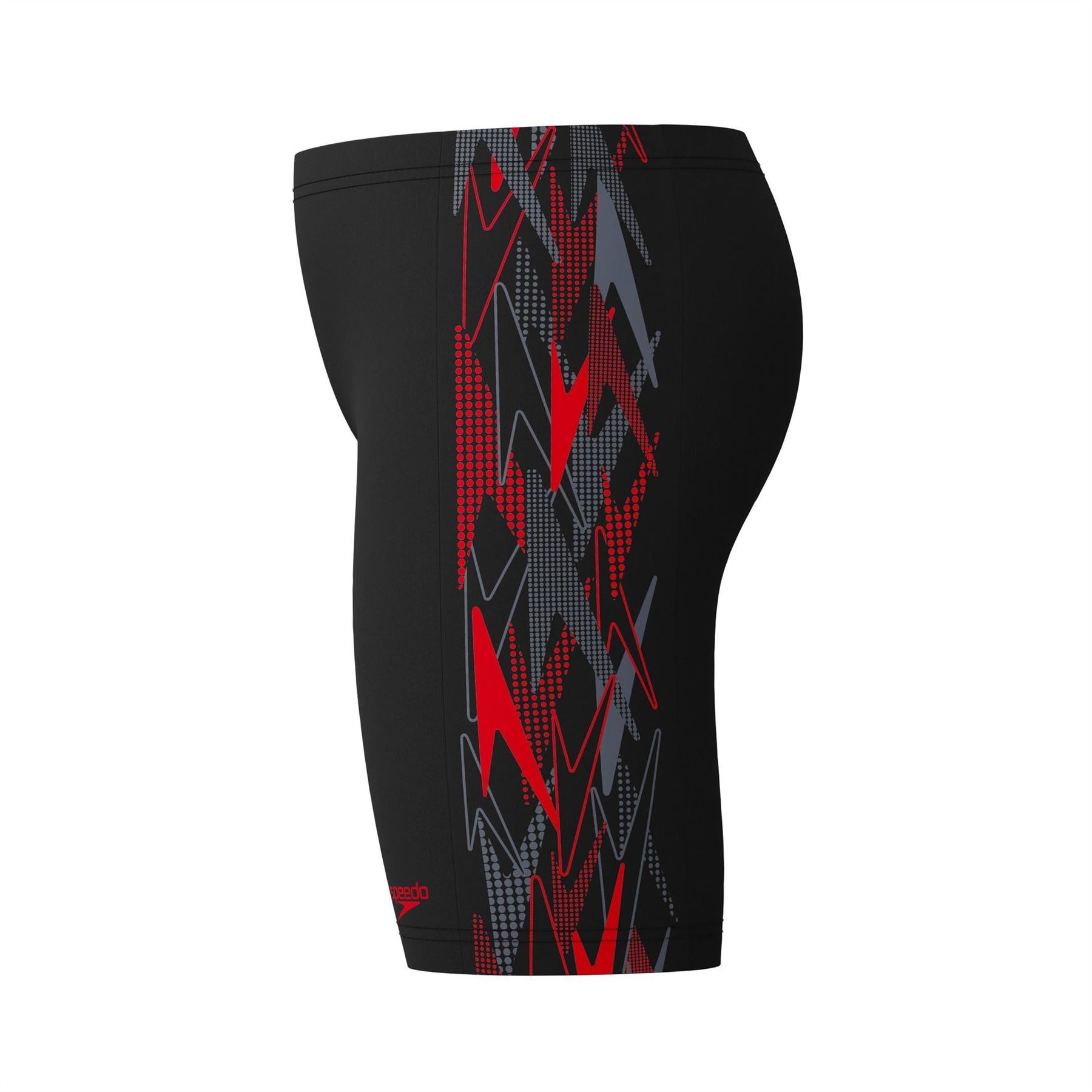 Speedo Kids Placement Abstract Patterned Jammer Shorts