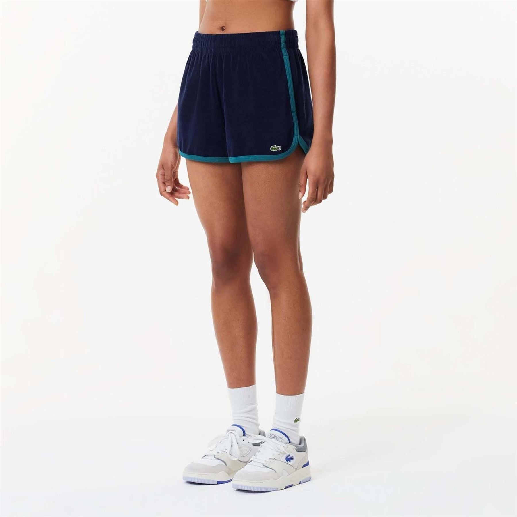 Lacoste Terry Contrast Accent Shorts