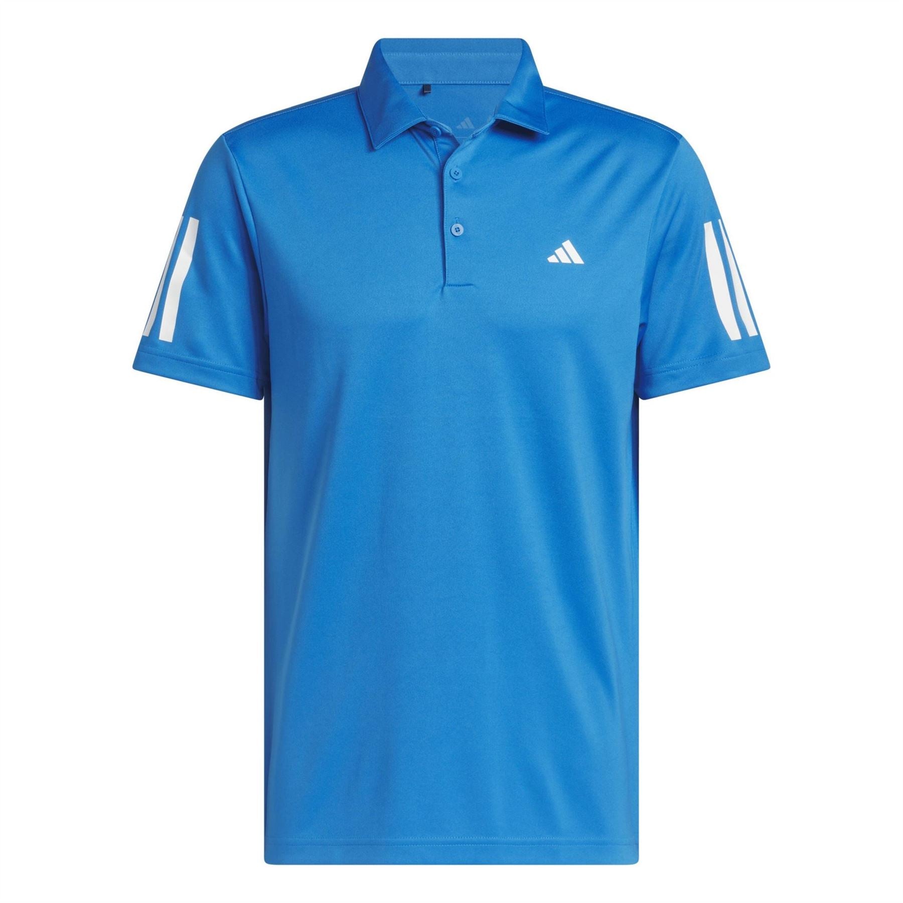 adidas Mens 3 Stripe Polo Shirt