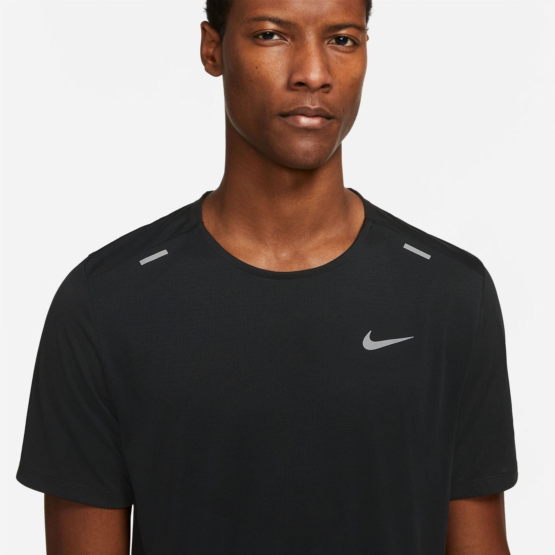 Nike Mens Dri Fit Rise 365 Short Sleeve Running Top