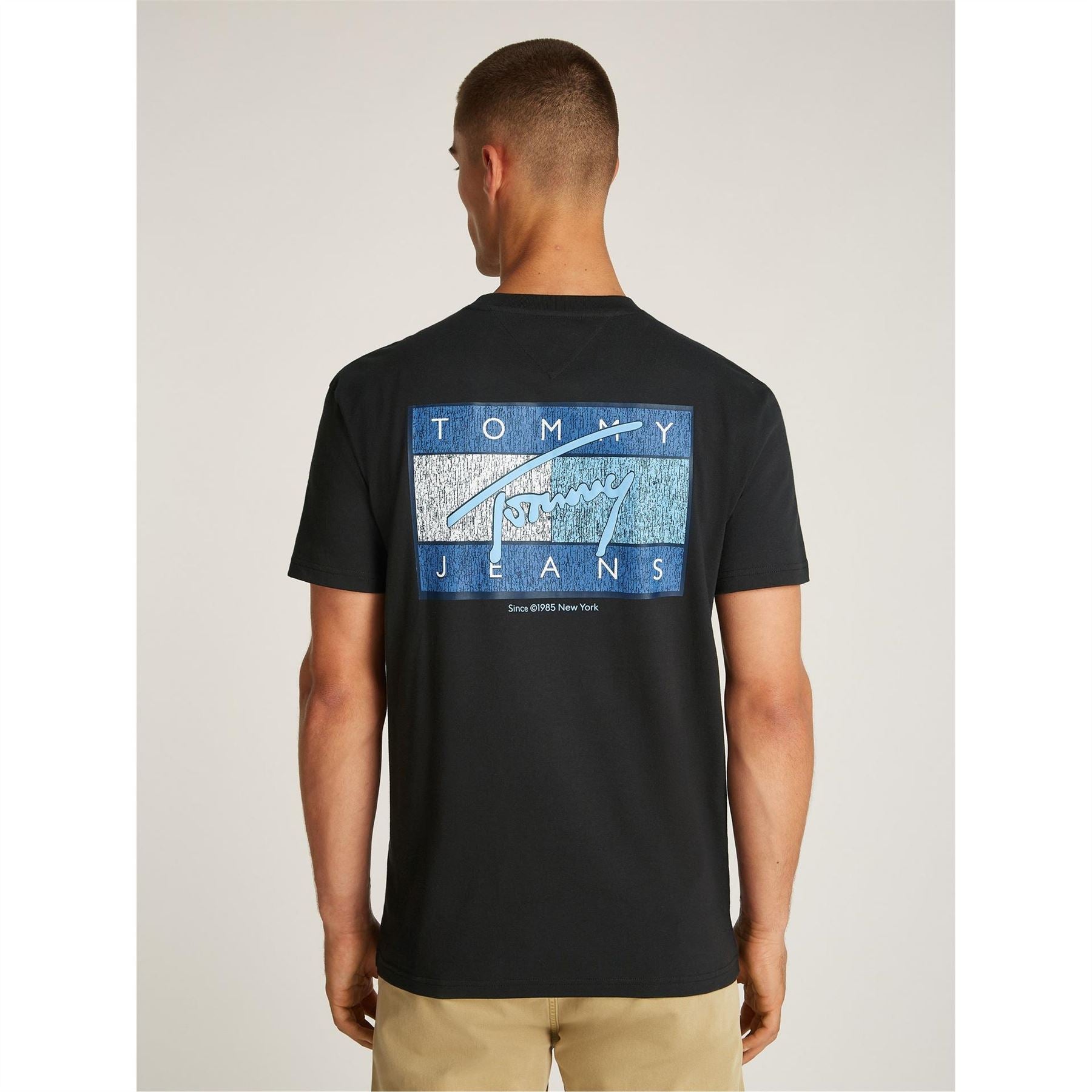 Tommy Jeans Regular Fit Flag Graphic T-Shirt