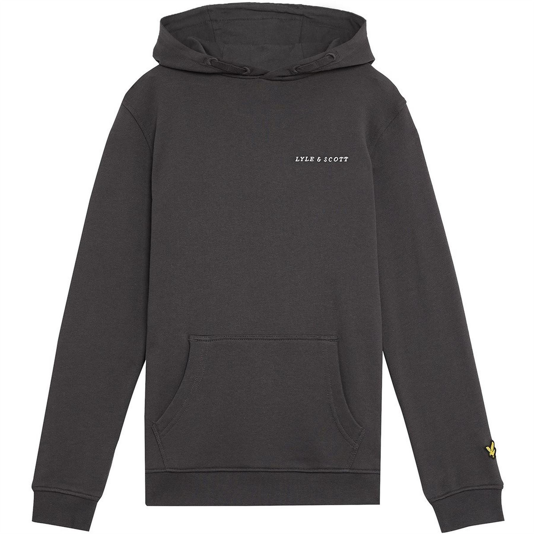 Lyle and Scott Script Hooded Sweatshirt