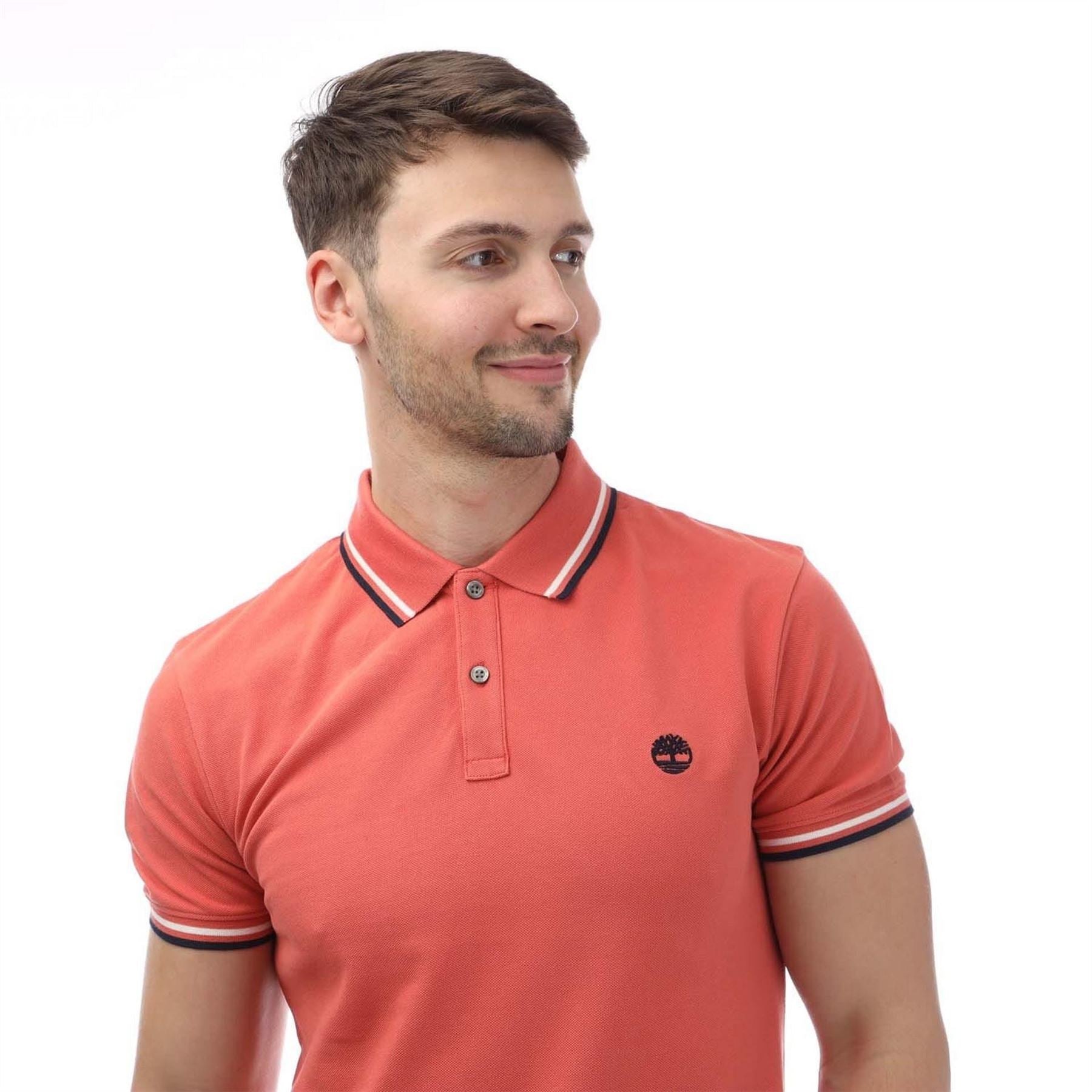 Timberland River Chest Logo Polo Shirt