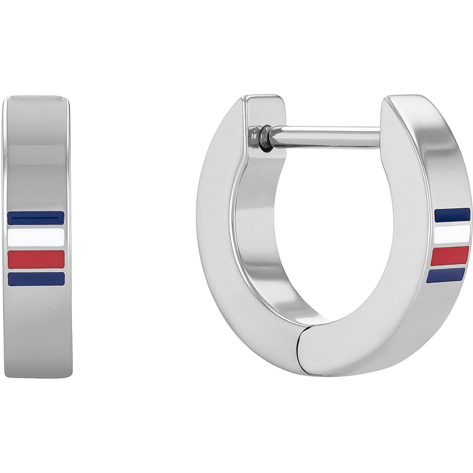 Tommy Hilfiger Stainless Steel Stripe Earrings