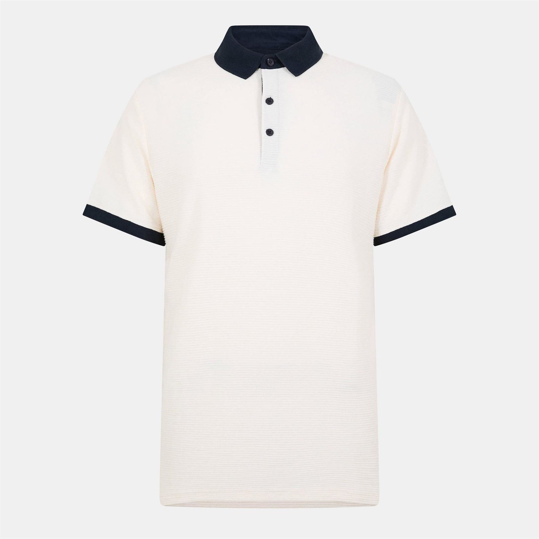 Peter Werth W Reeves Button Placket Collared Polo Shirt