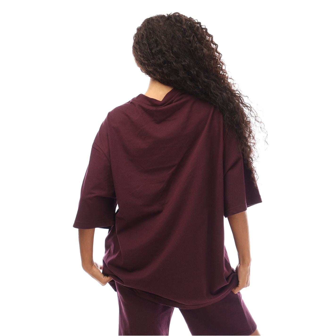 Hype Oversize Fit Signature Print T-Shirt