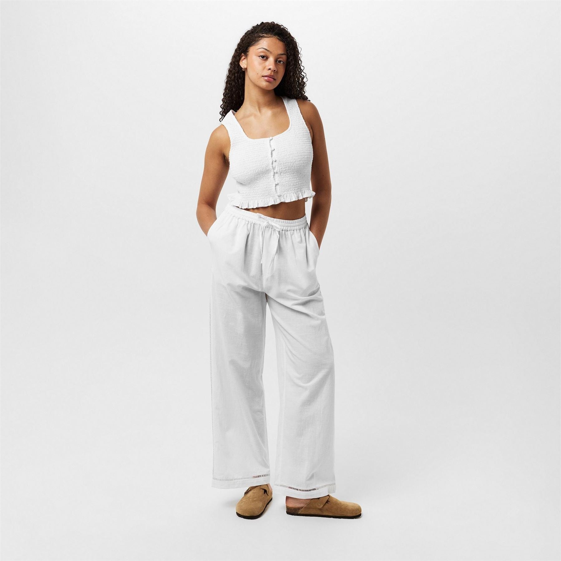 Jack Wills Shirred Tank