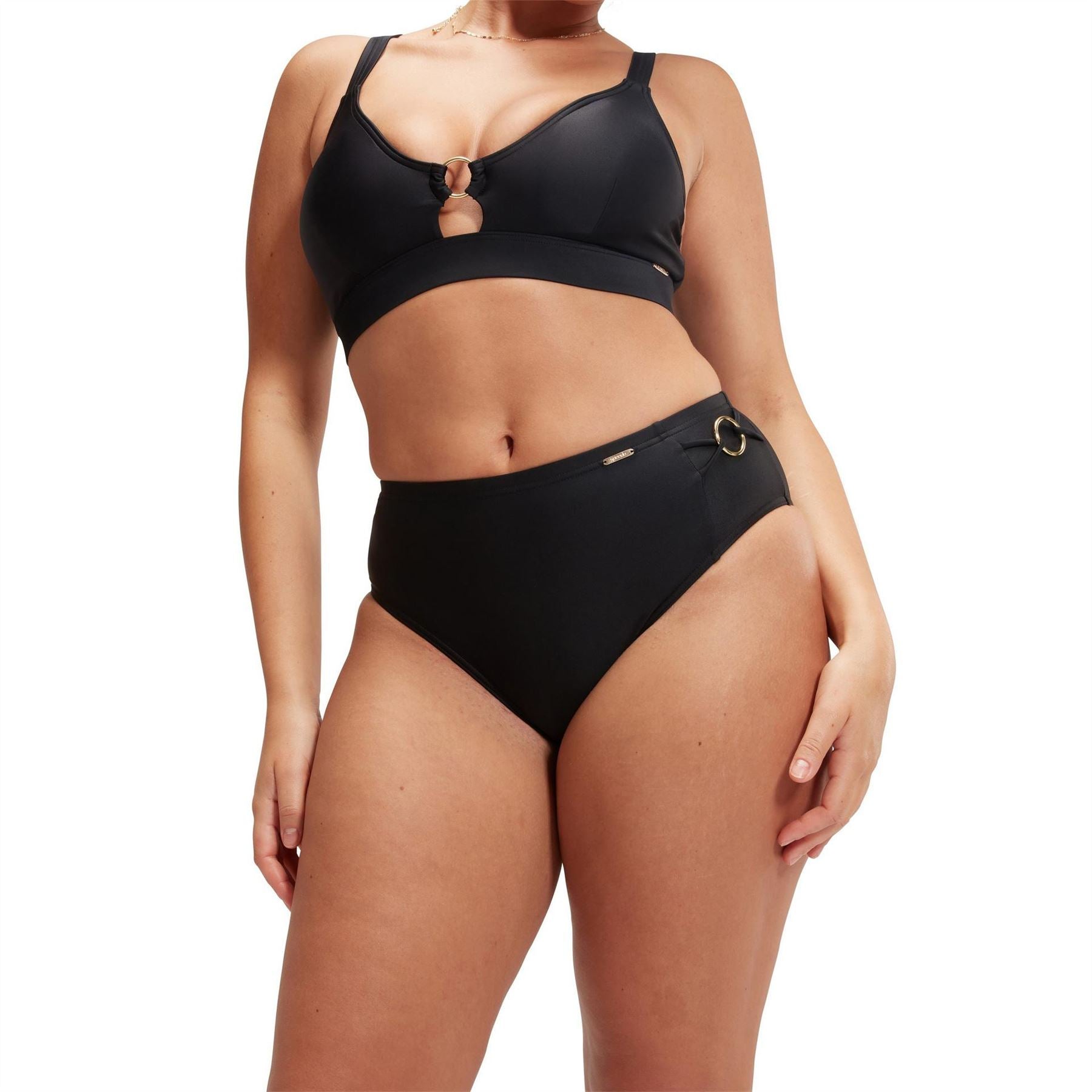 Speedo Womens Shaping High Waist Brief