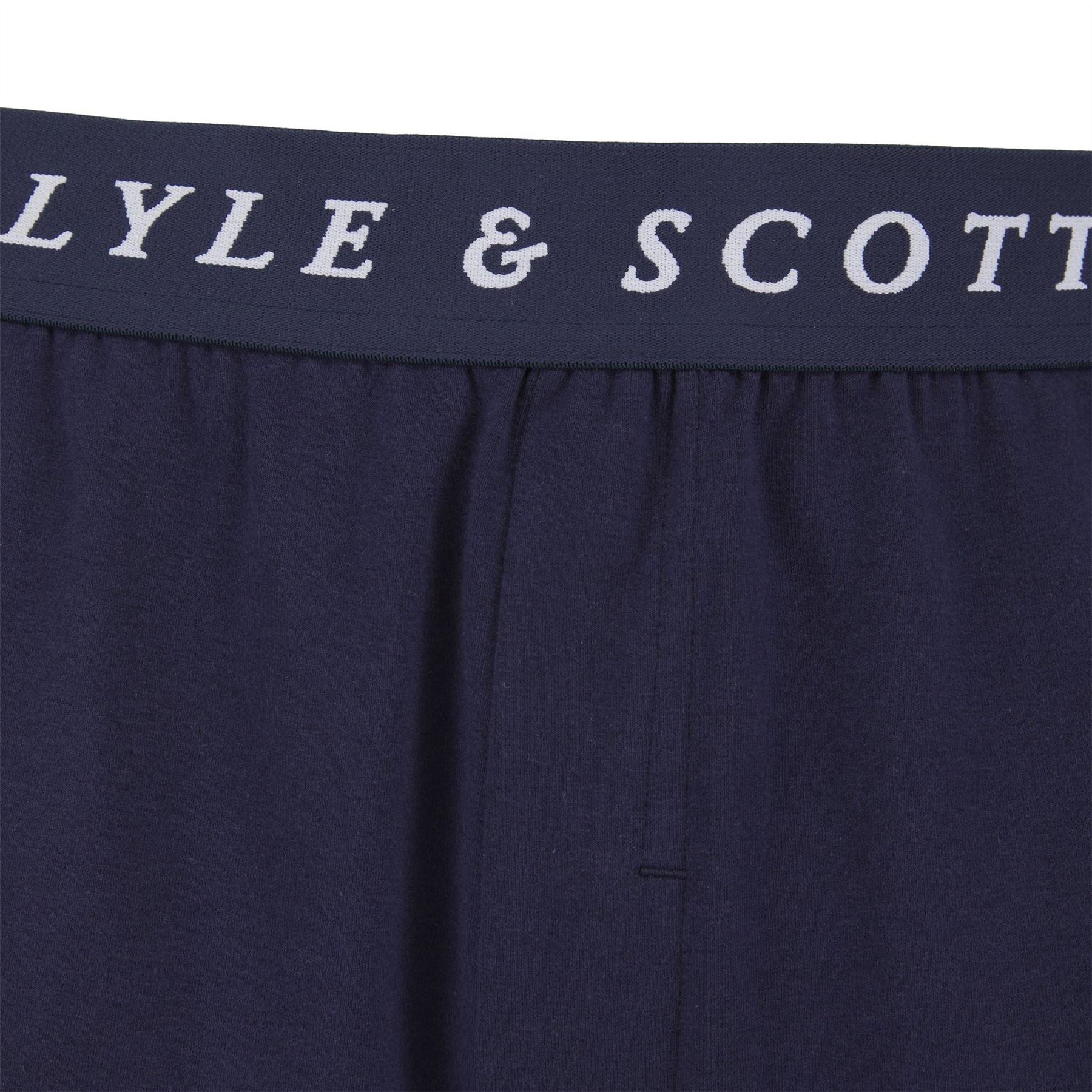 Lyle and Scott Crew Neck Short Sleeve Pyjama Set