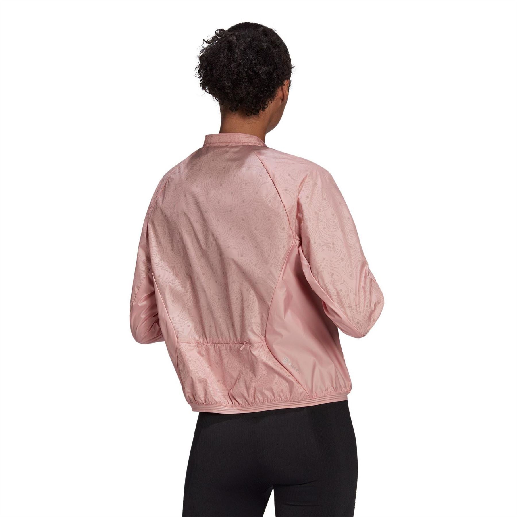 adidas Water Resistant Long Sleeve Performance Running Jacket