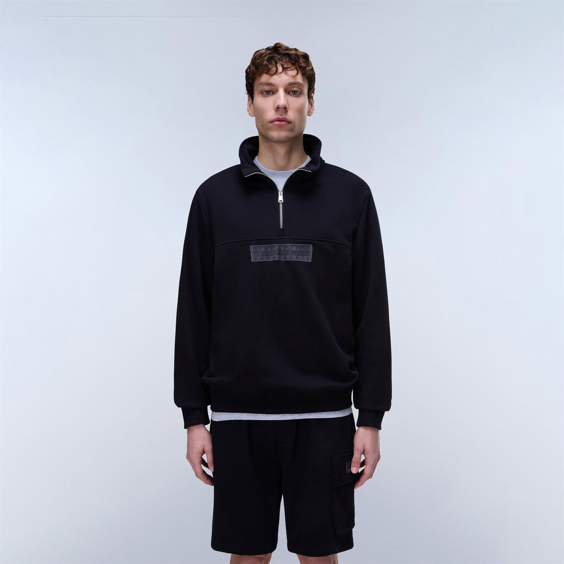 Napapijri Mens Box Quarter Zip