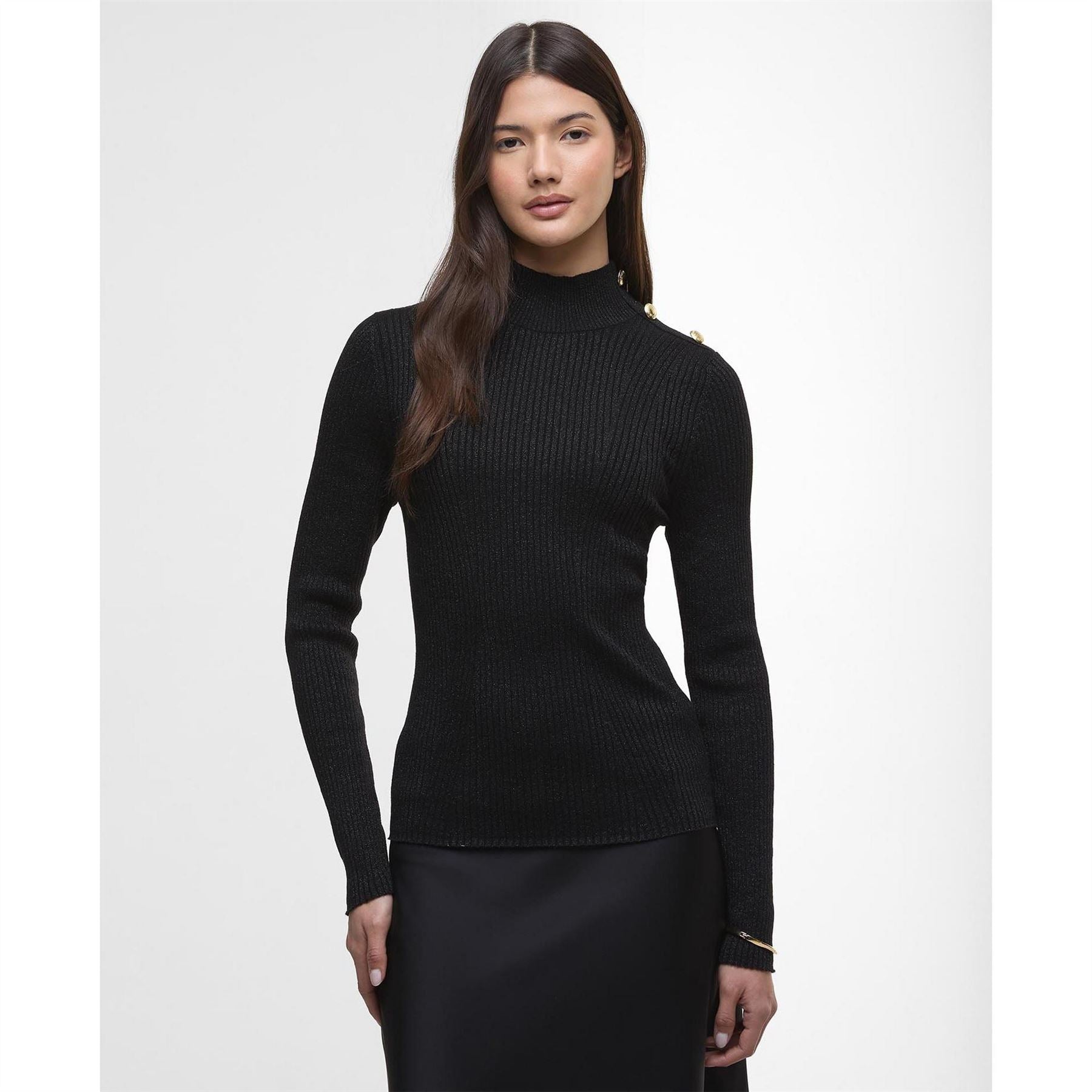Barbour International Ribbed Jumper