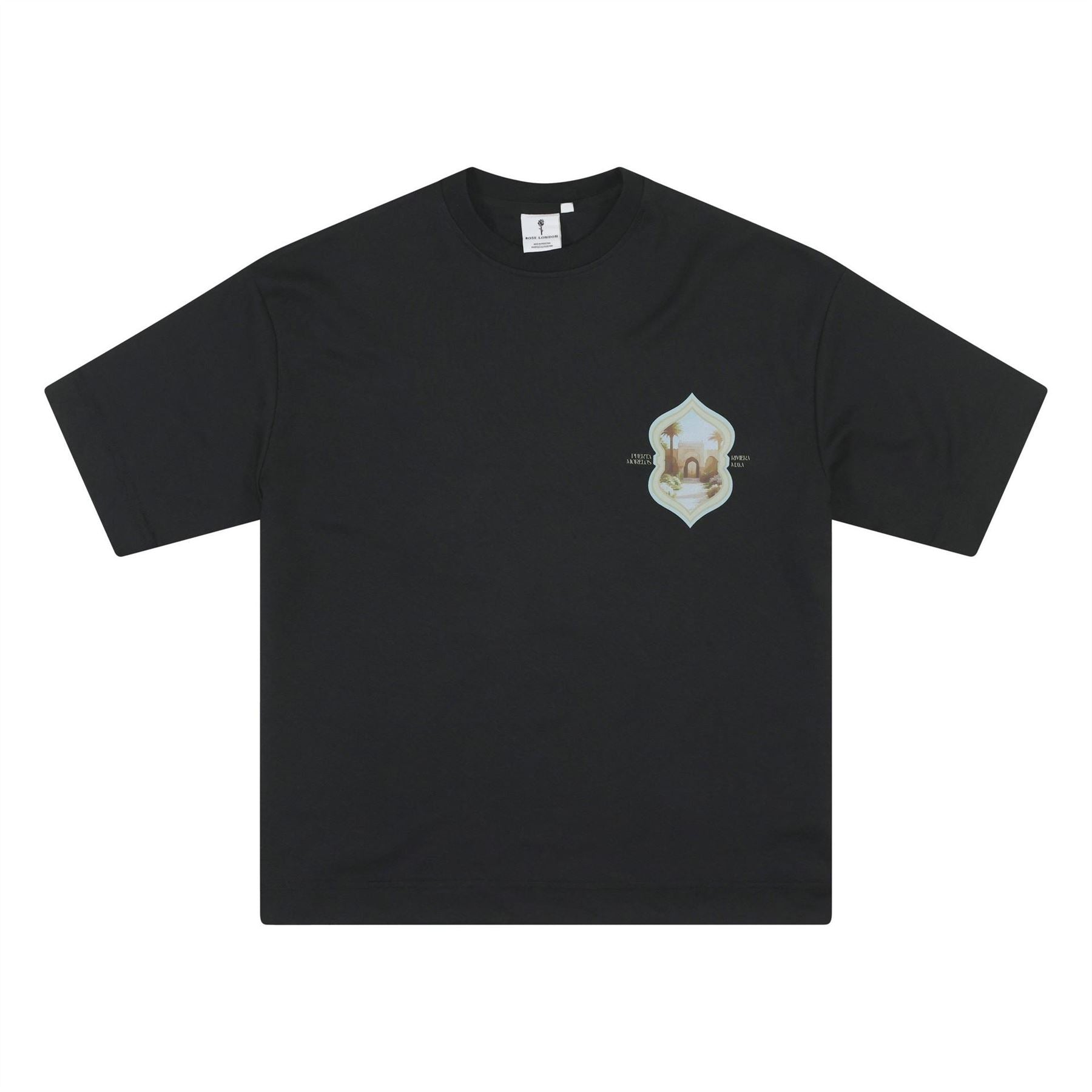 Rose London Morelos Oversize Crew Neck Short Sleeve T-Shirt