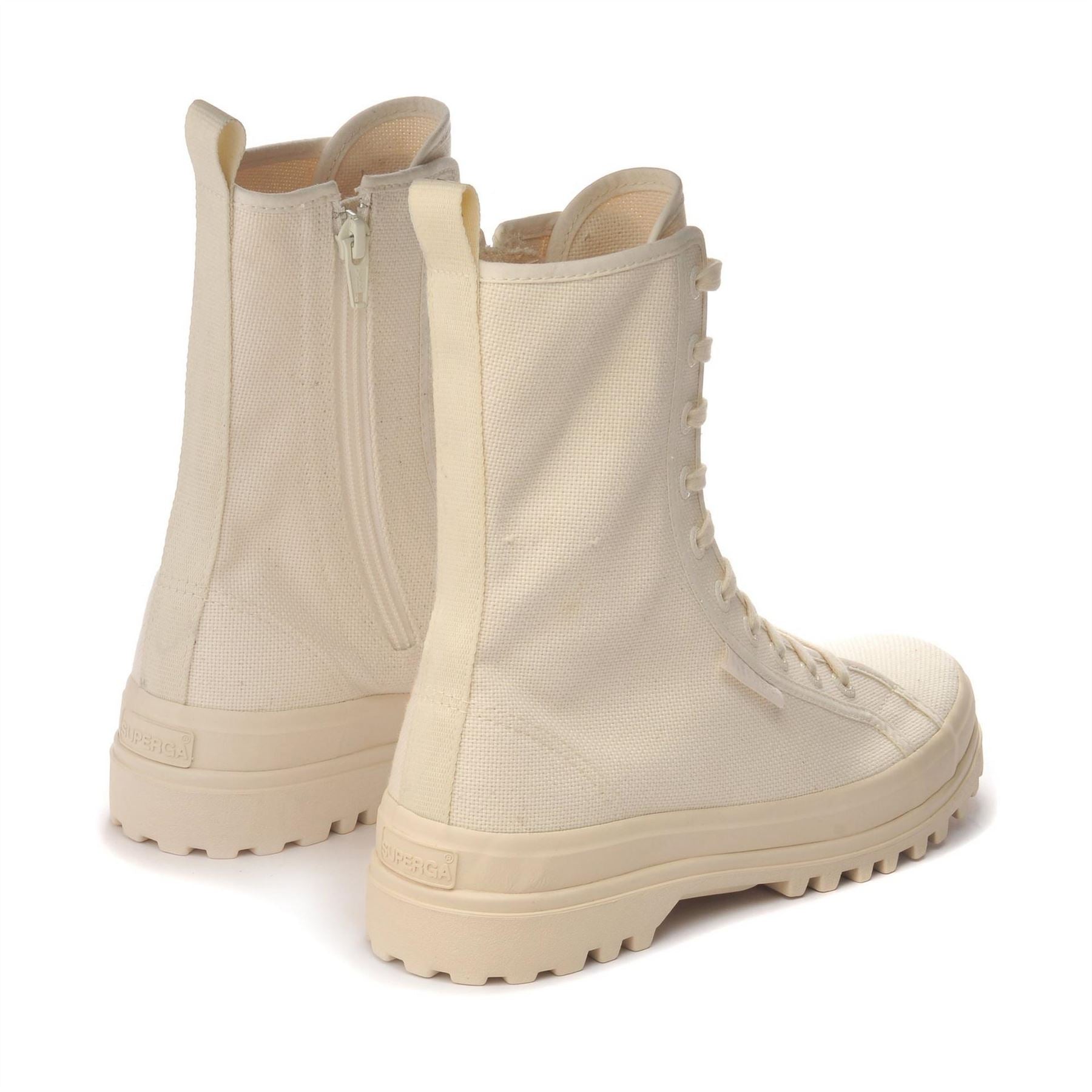 Superga Alphigh Ankle Platform Hi Top Boots