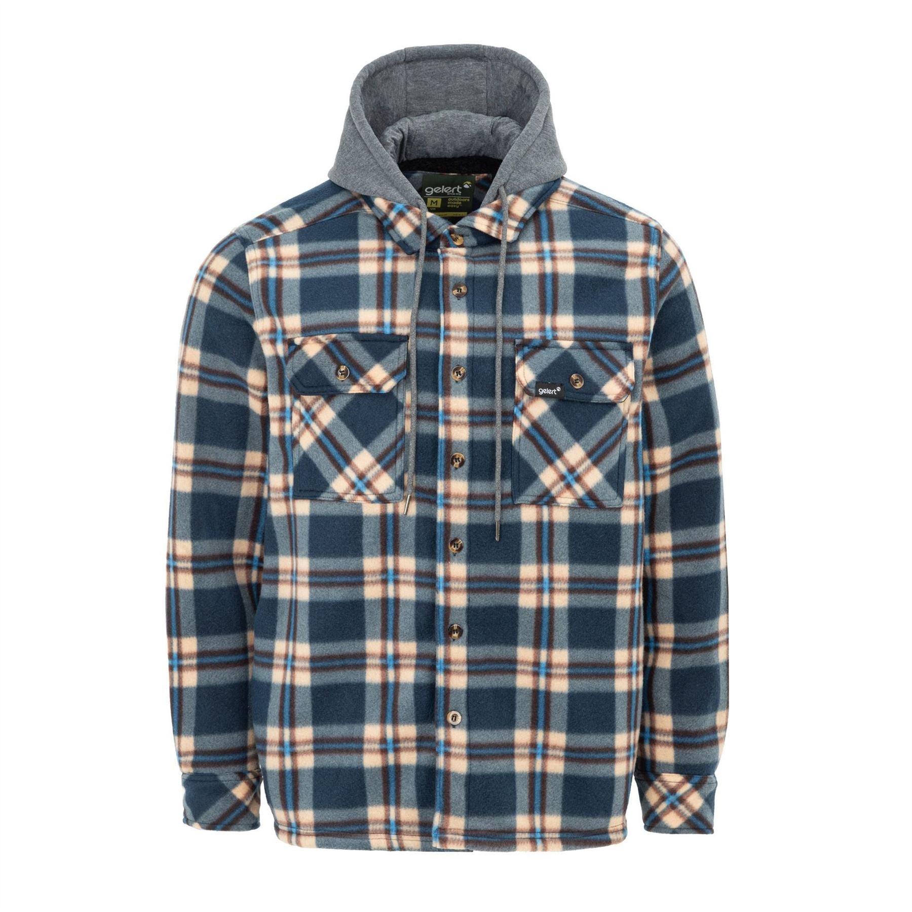 Gelert Mens Sherpa Hooded Jacket