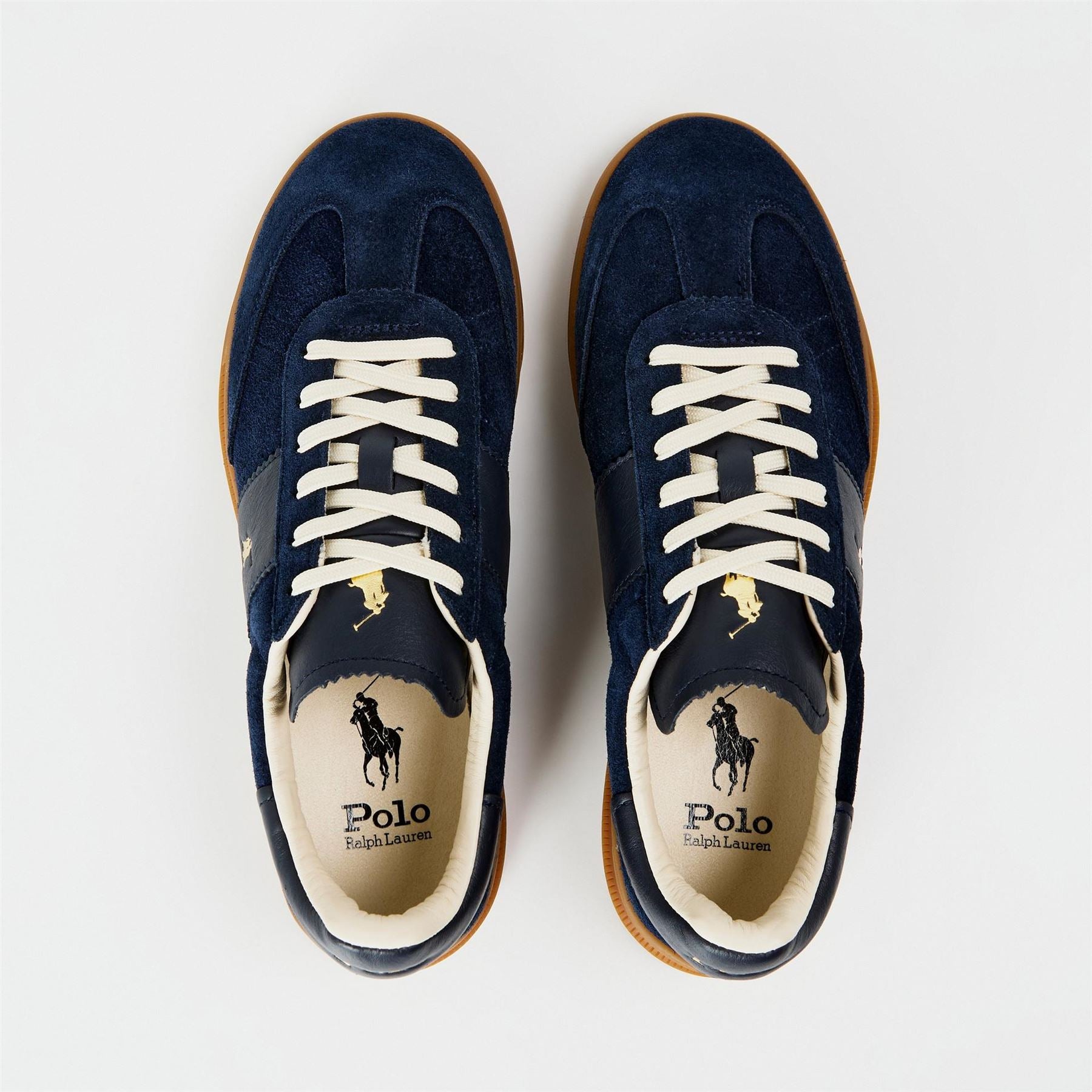 Polo Ralph Lauren Heritage Aera Lace Up Low Top Sneakers