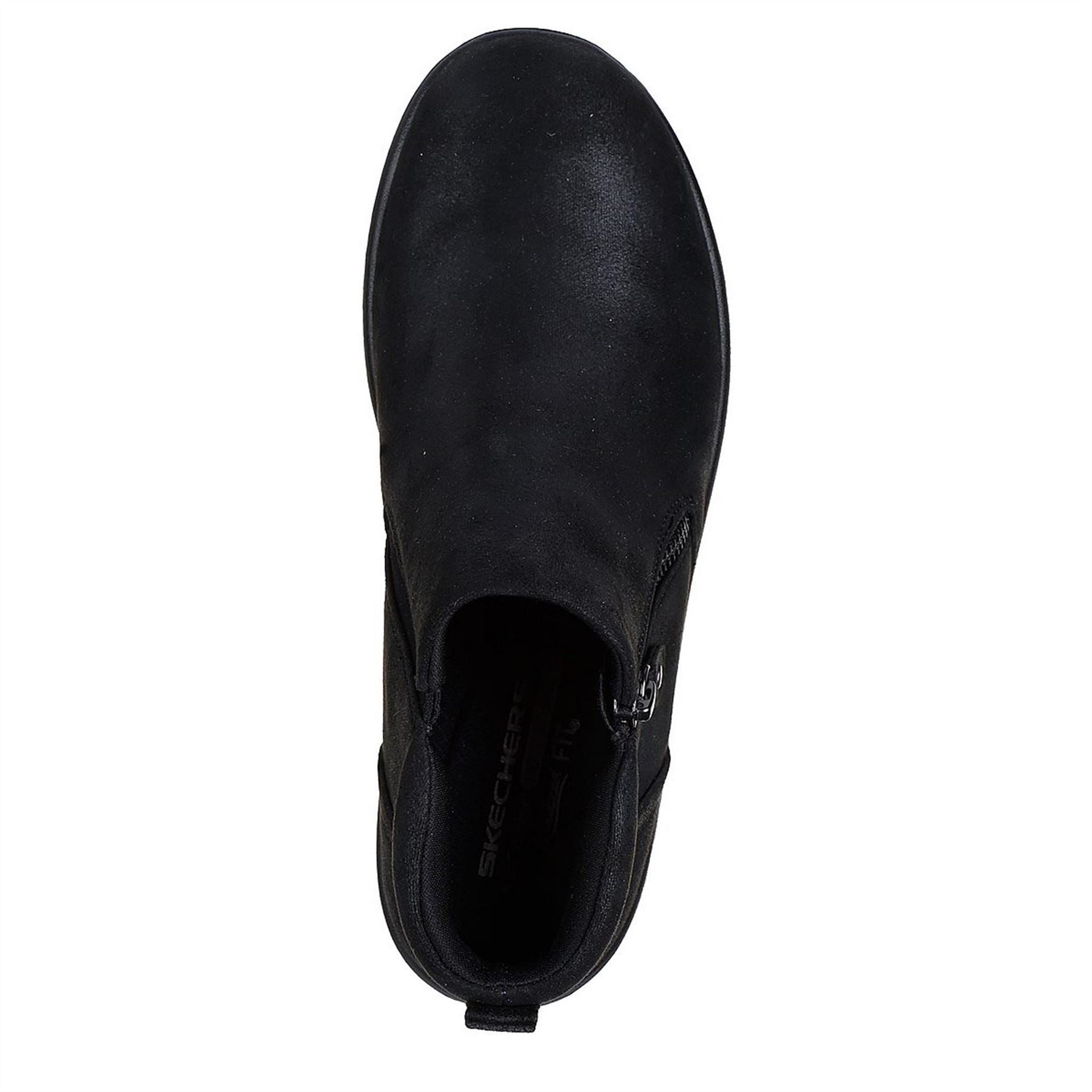 Skechers Lovely Vibe Ankle Boots with Side Zipper