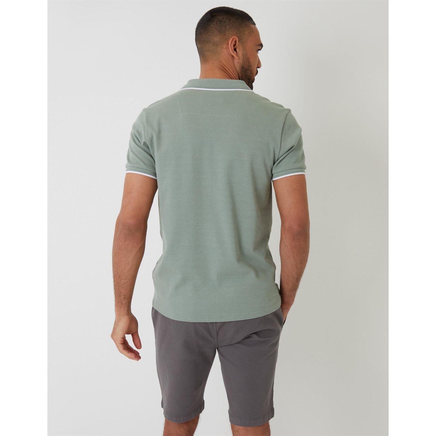 Threadbare Polo Marriage Regular Fit Short Sleeve Shirt