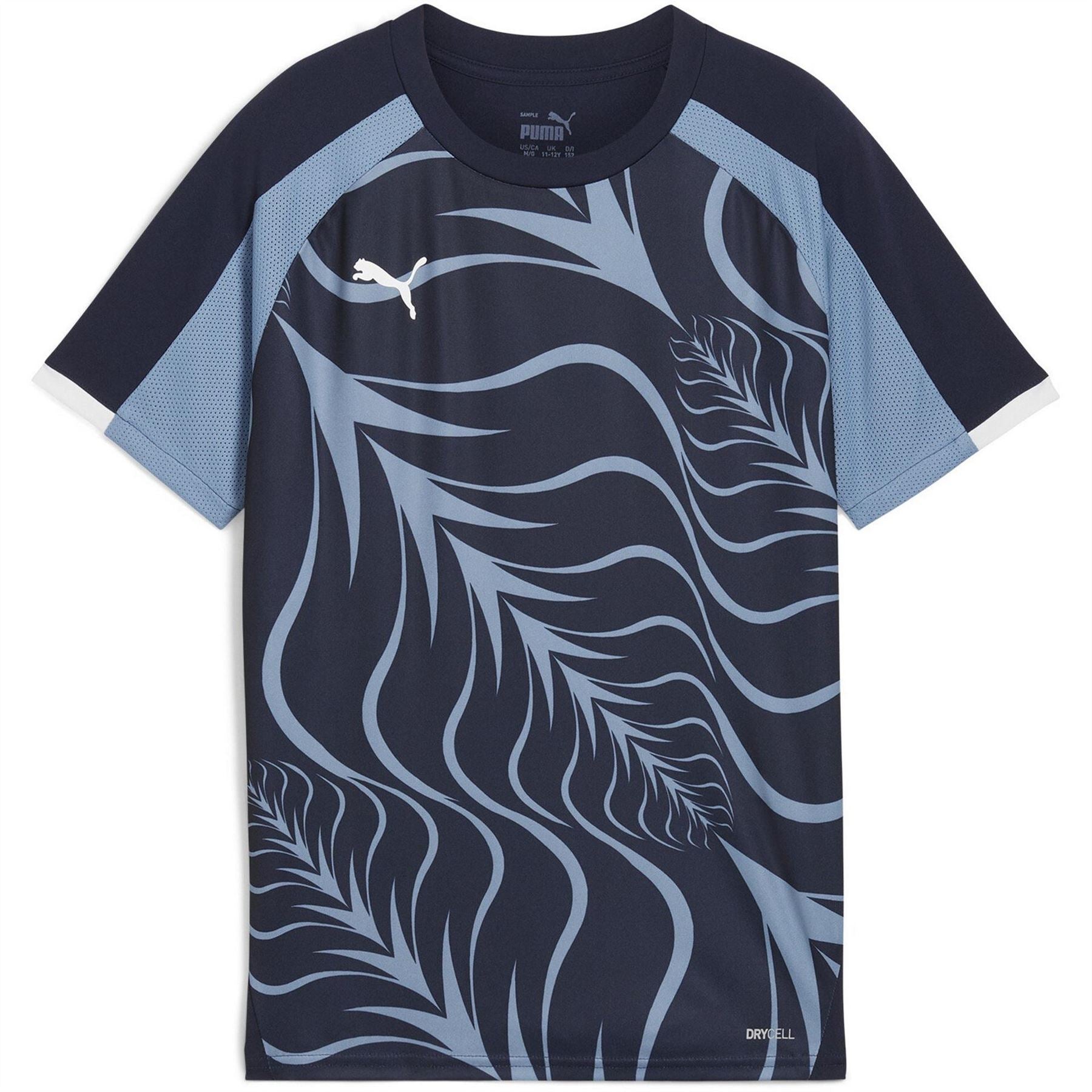 Puma Kids Individual Liga Graphic Short Sleeve Performance T-Shirt