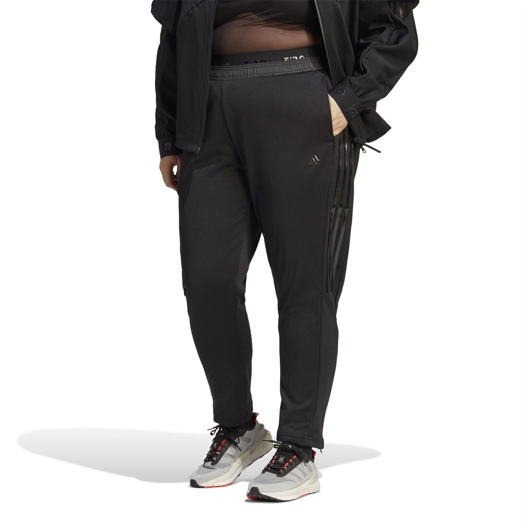 adidas Womens Tiro Suit Up Tracksuit Bottoms Advanced Plus Size