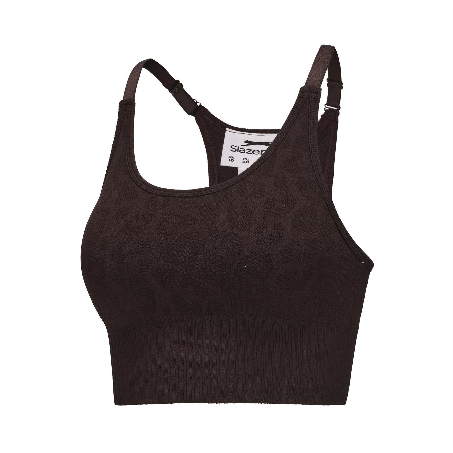 Slazenger Scoop Neck Sleeveless Bra and Set