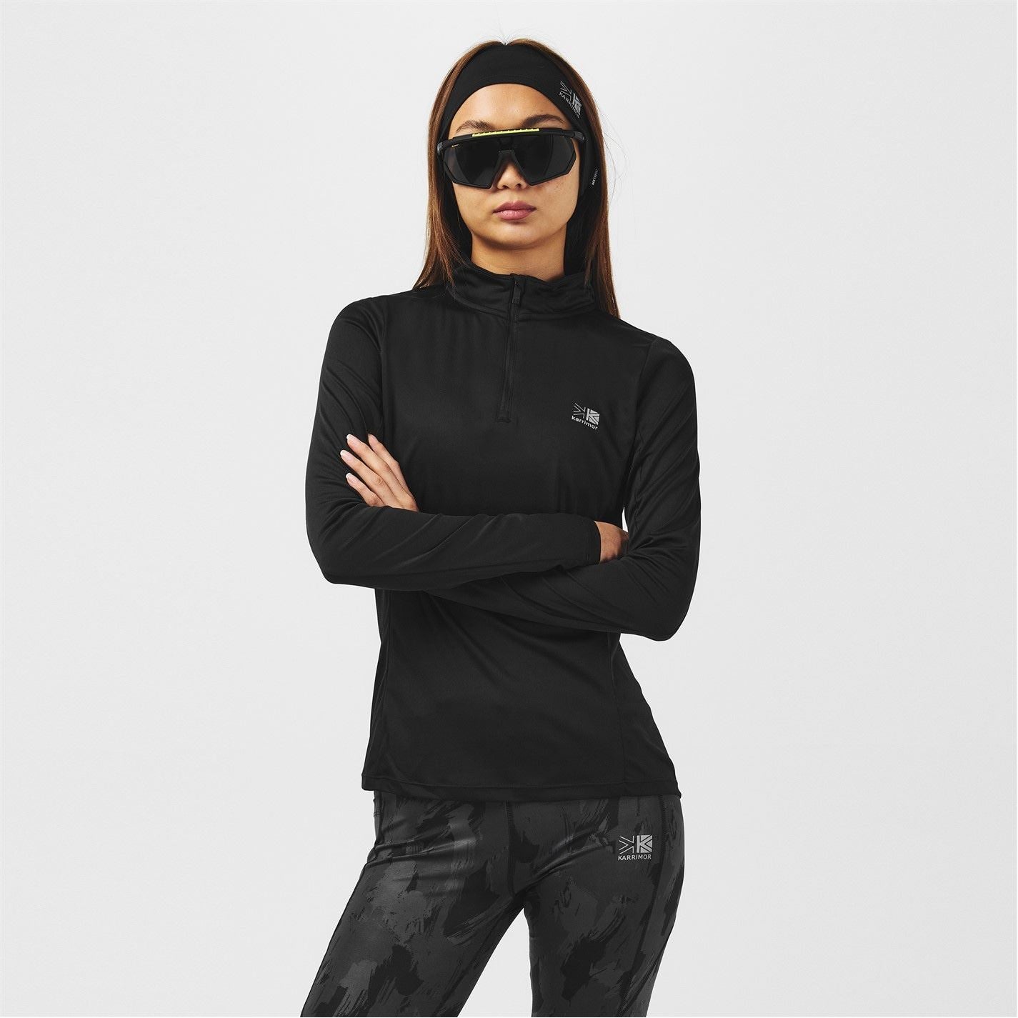 Karrimor Longsleeve Quarter Zip Top Ladies