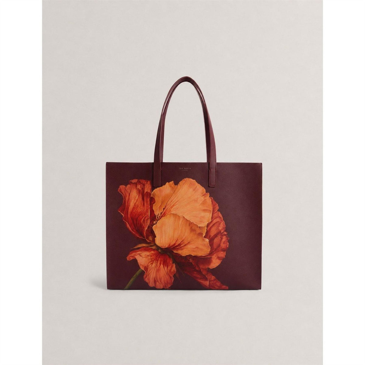 Ted Baker Floral Patterned Rectangle Shape Tote Bag