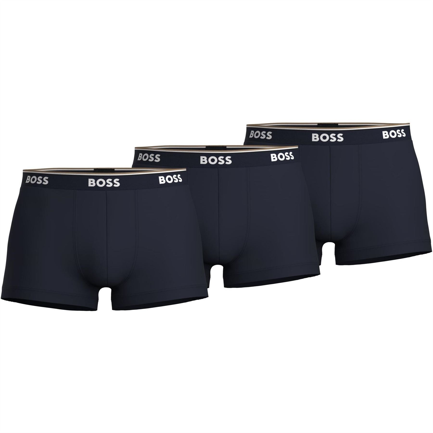 Boss BOSS Bodywear 3 Pack Boxer Shorts with Logo Detail