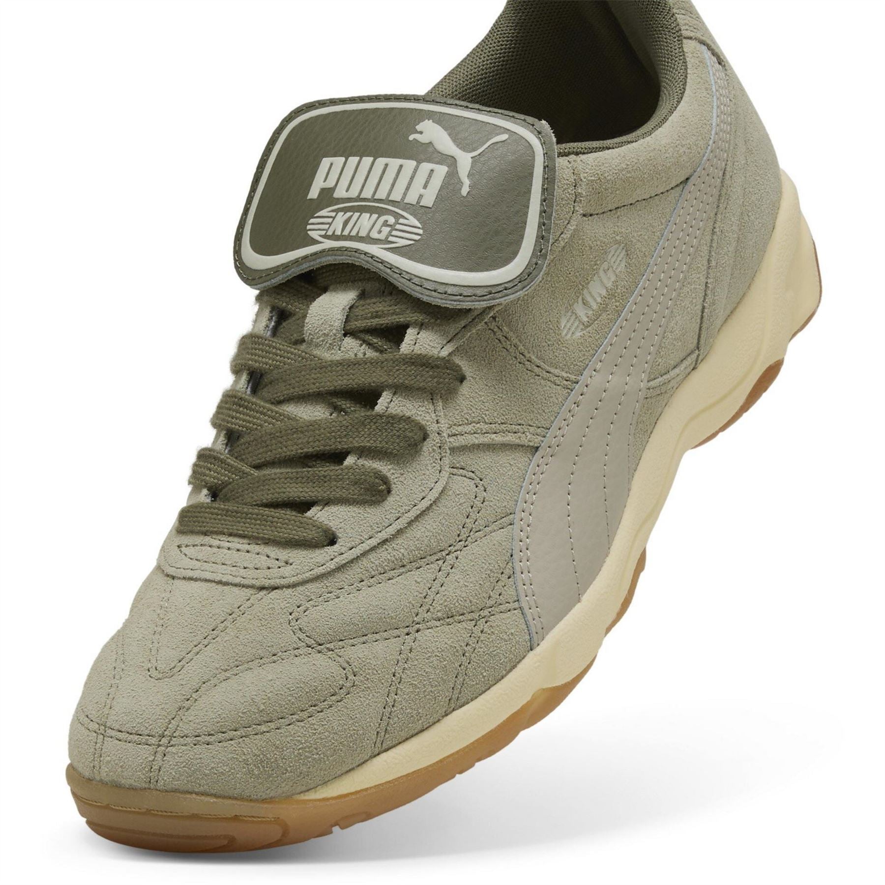 Puma King Indoor Suede Low Top Trainers