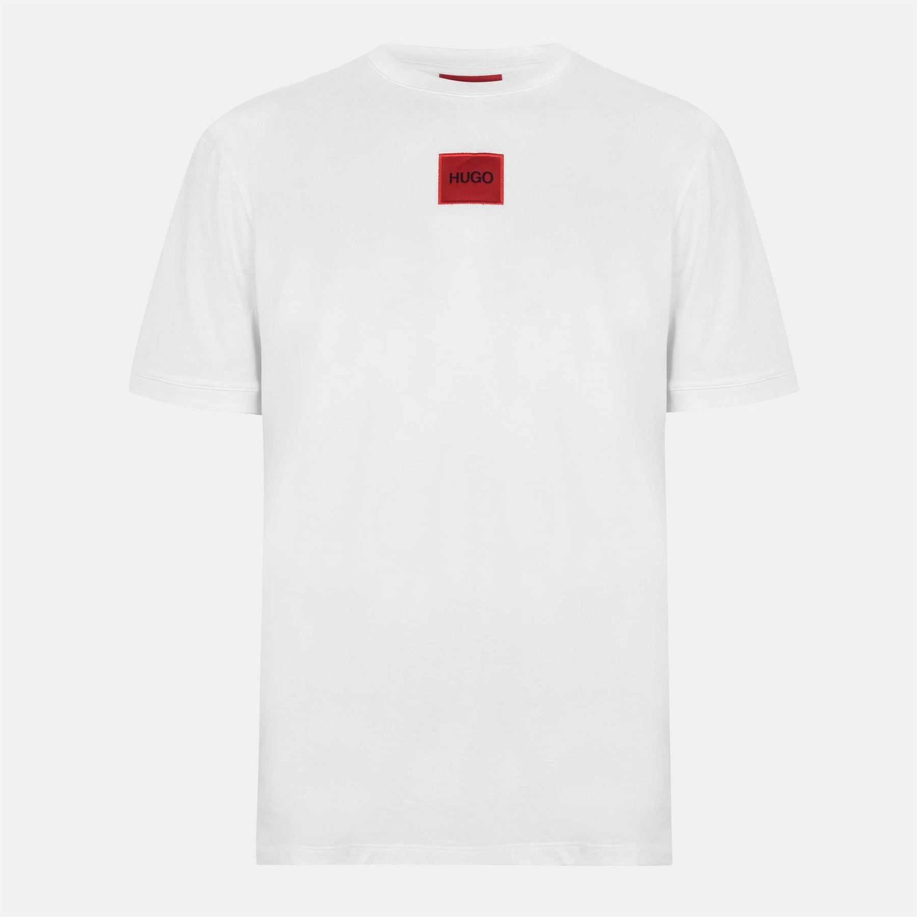 Hugo HUGO Diragolino Contemporary T Shirt with Logo Detail