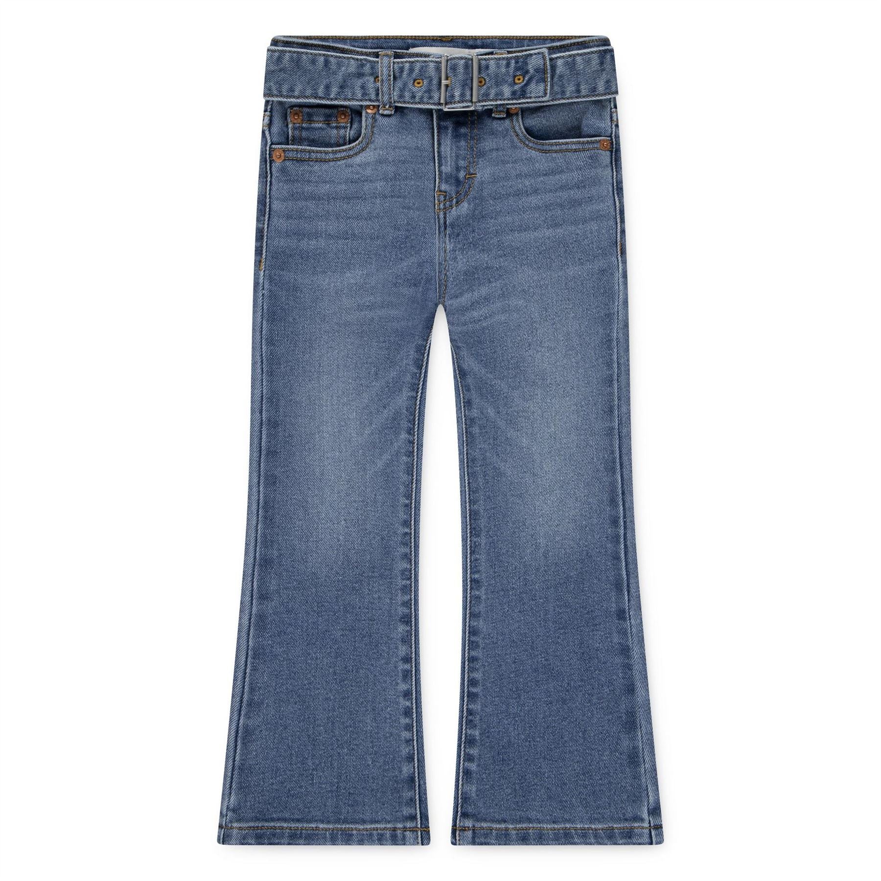 Levis Flare Bootcut Jeans With Belt