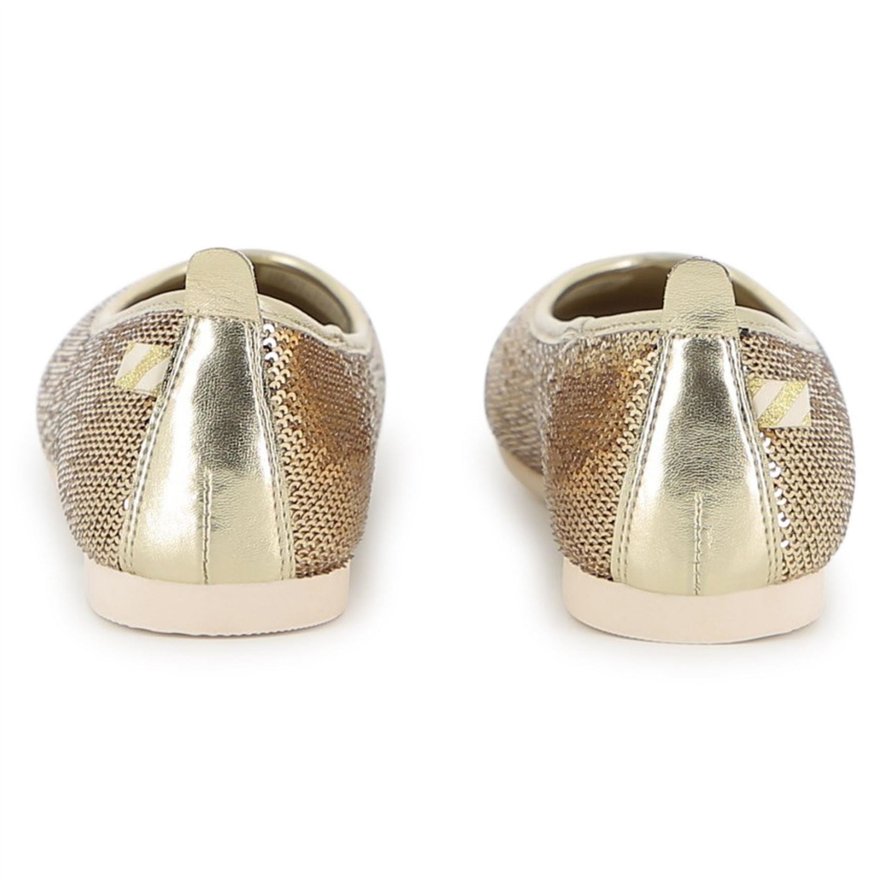 Billieblush Ballet Pumps Jn54 Textured Toe Flats
