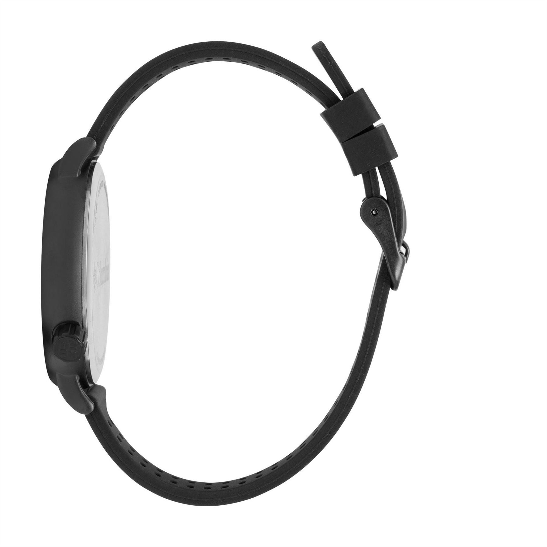 Columbia Trailbanks Black Silicone Rubber Strap Sports Watch