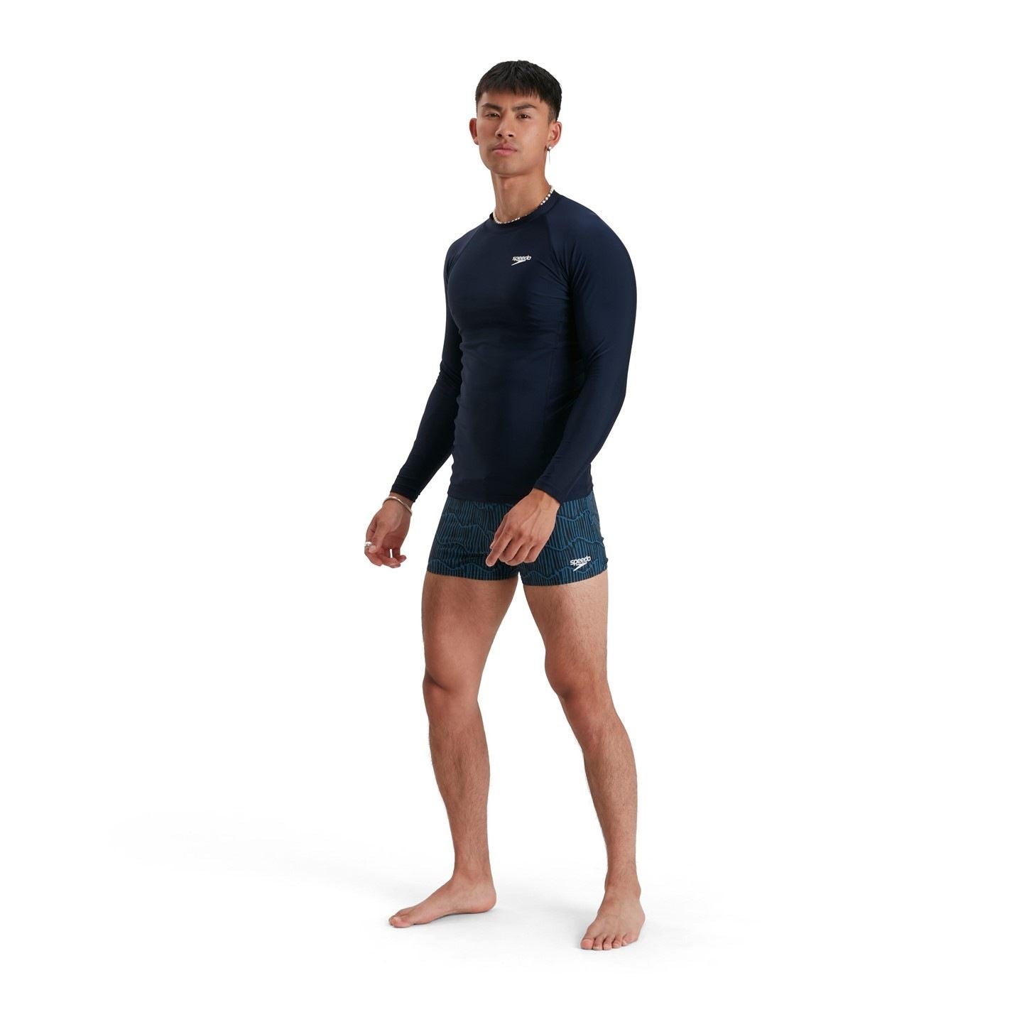 Speedo Mens Long Sleeved Sun Protection Top