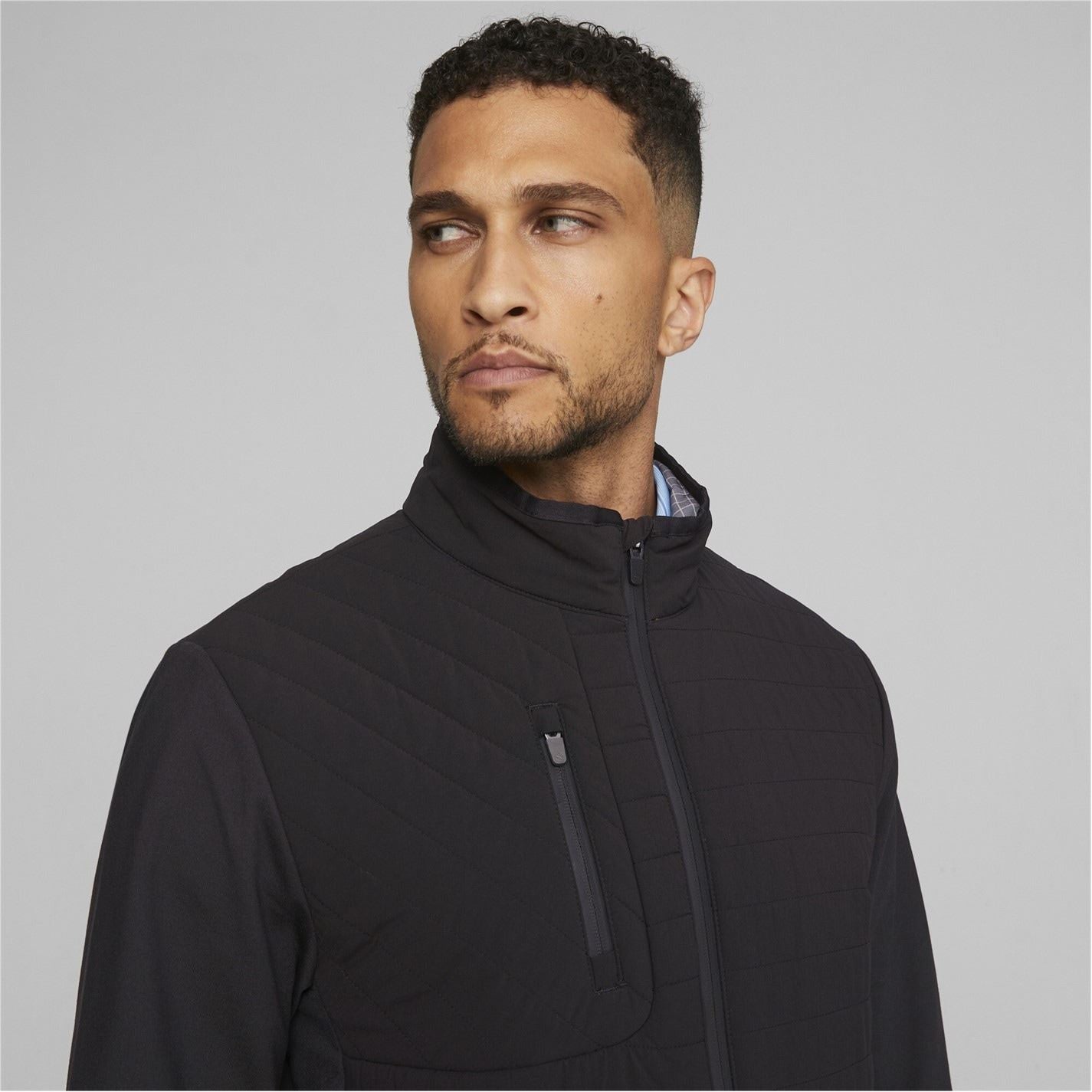 Puma Scotia Mock Neck Performance Jacket