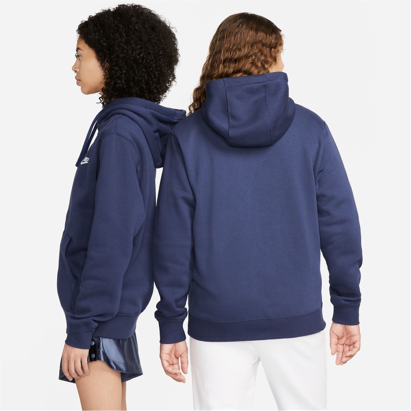 Nike Mens Sportswear Club Fleece Full Zip Hoodie