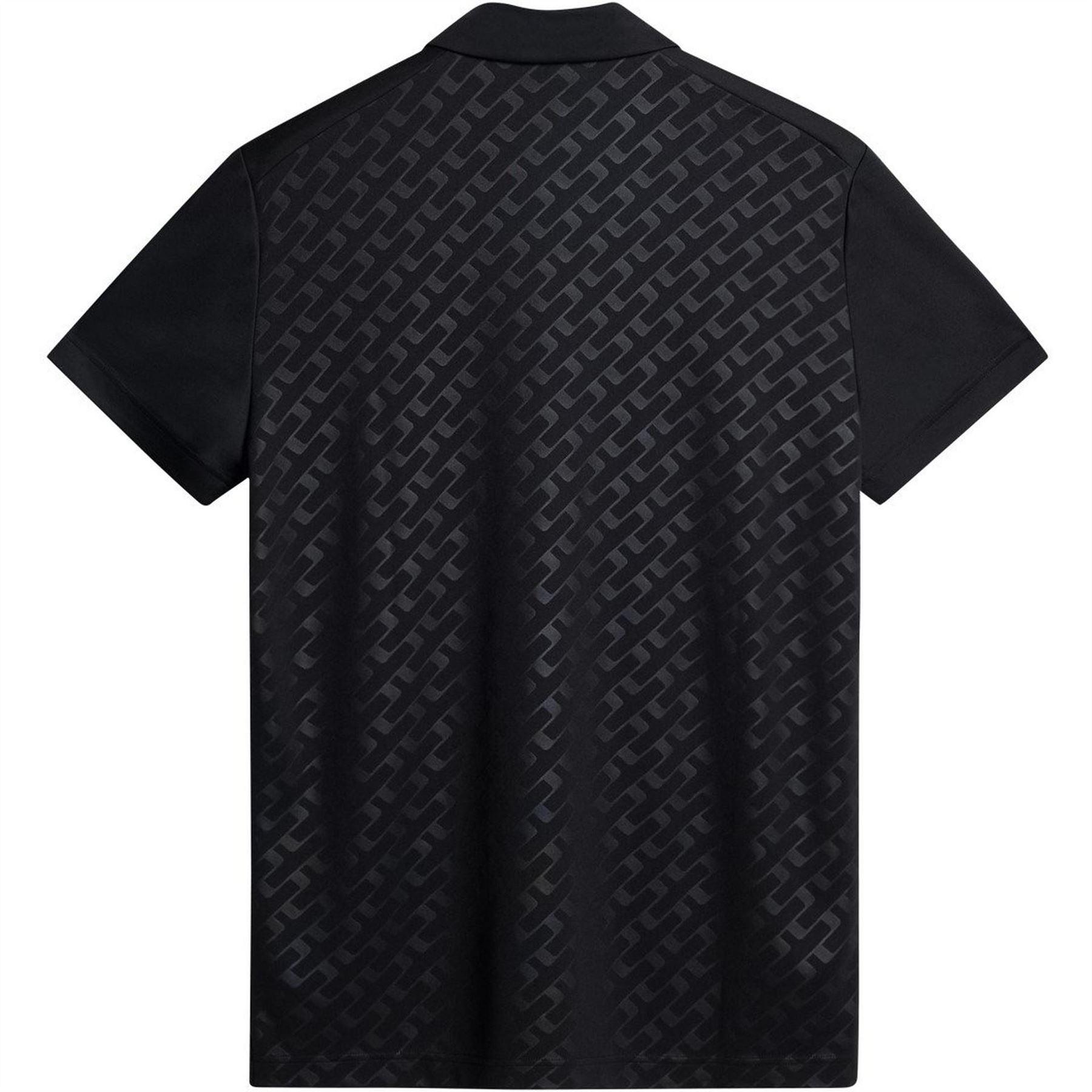 J Lindeberg Golf Collared Neck Short Sleeve Polo Shirt