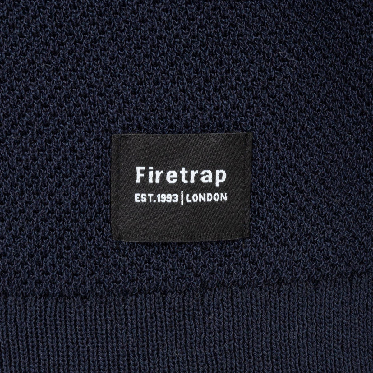 Firetrap Striped Classic Collared T-Shirt