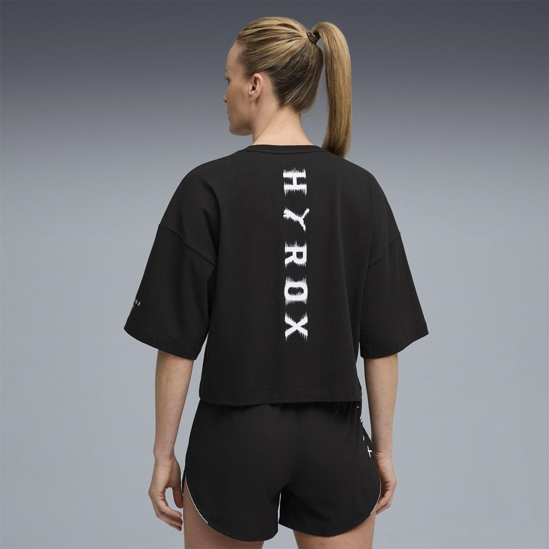 Puma X Hyrox Cropped Lifestyle Baby Tee