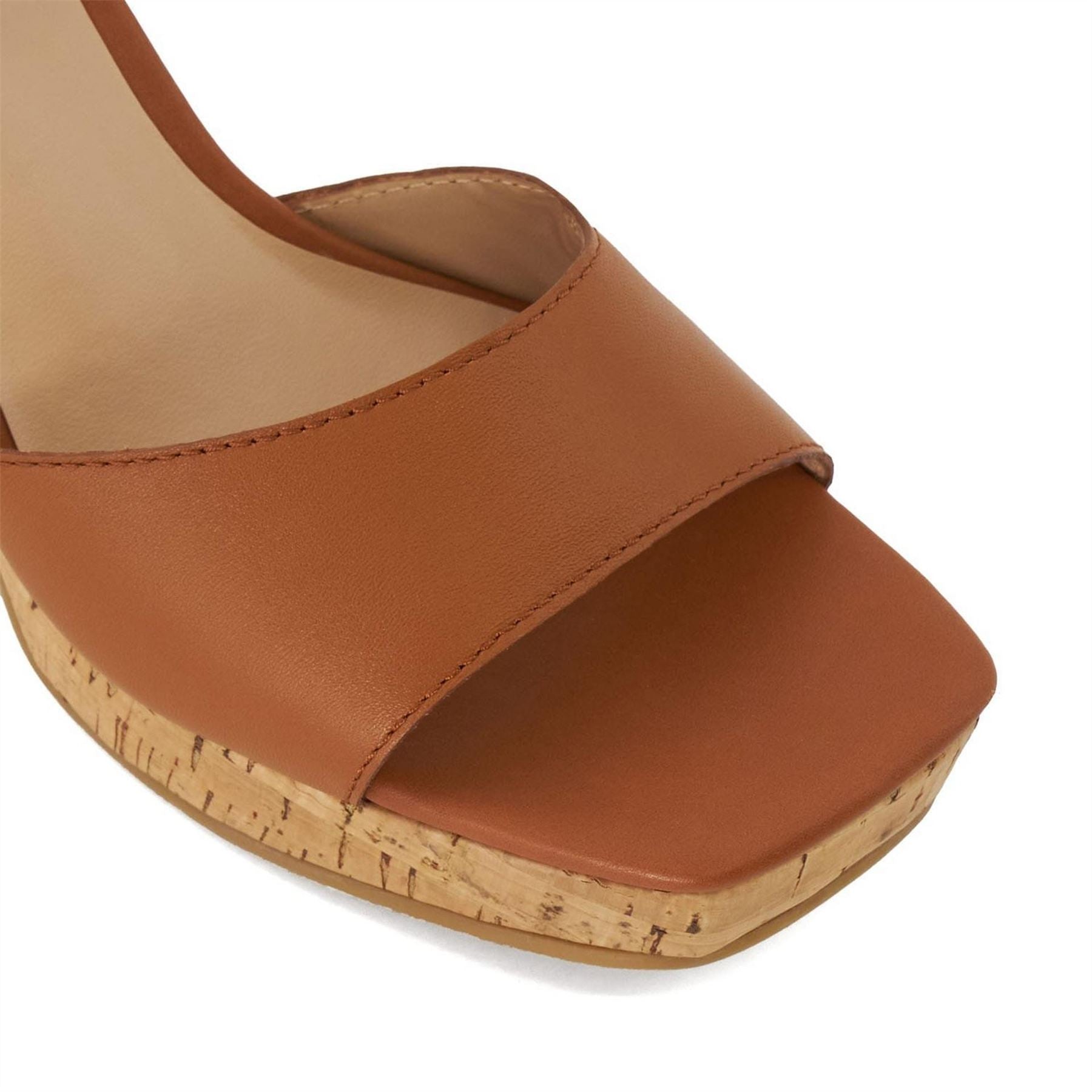 Dune London Jacuzzi Platform Block Heel Sandals