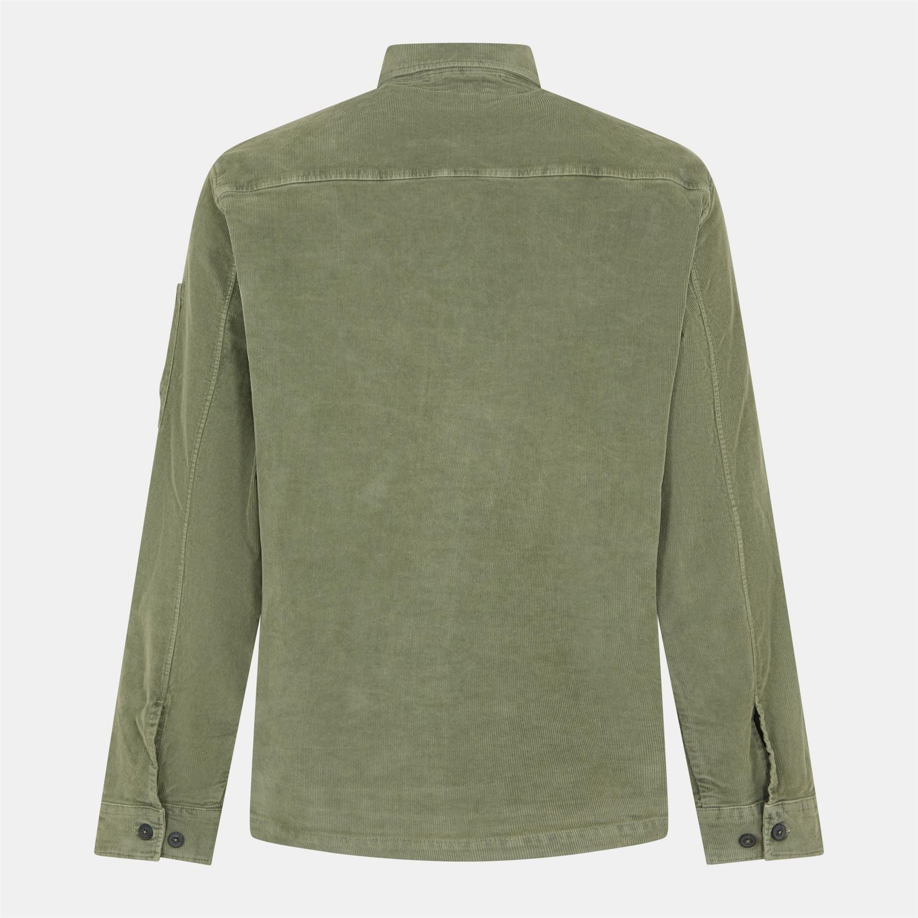 CP Company Lens Single Pocket Long Sleeve Corduroy Shirt