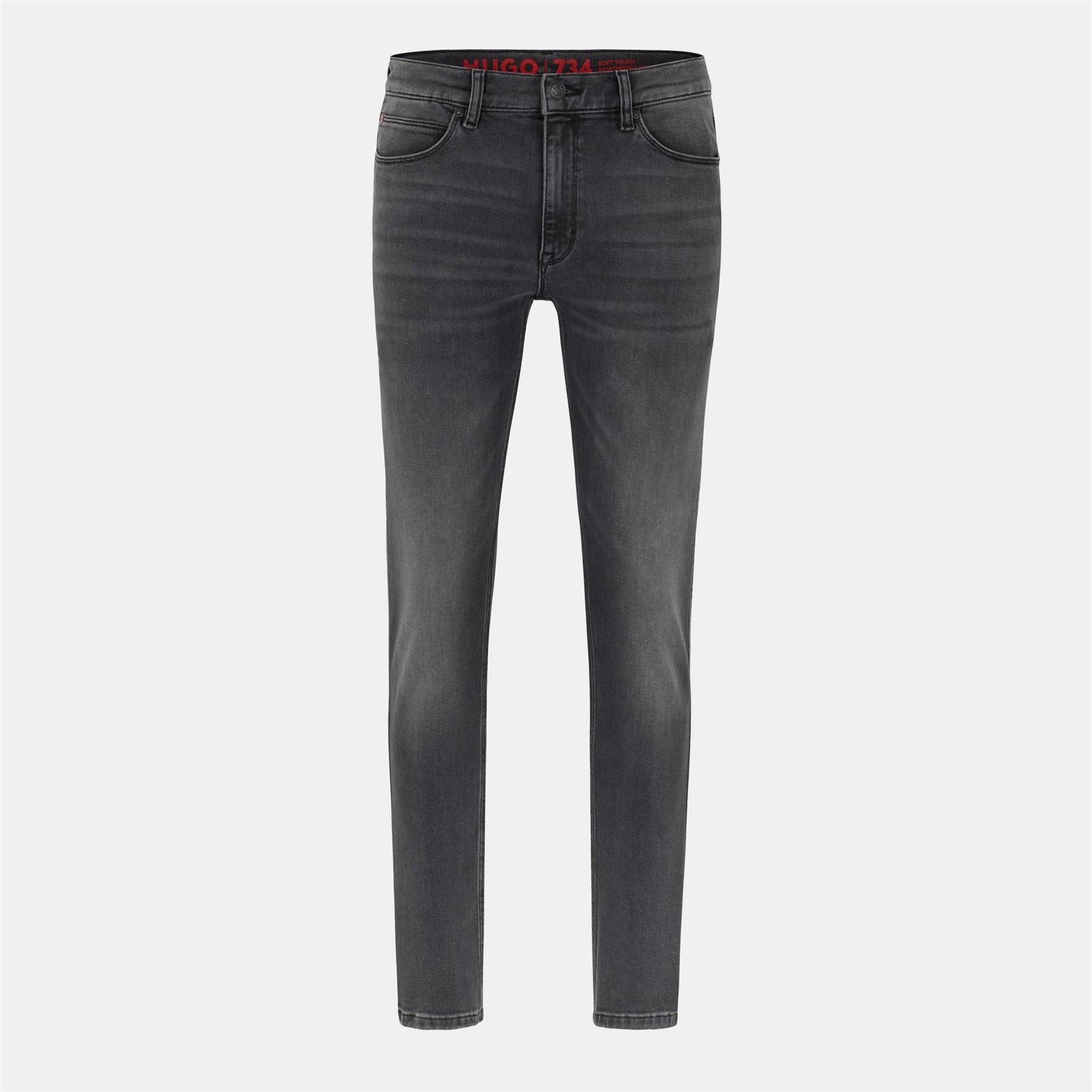 Hugo Five Pocket Straight Leg Jeans