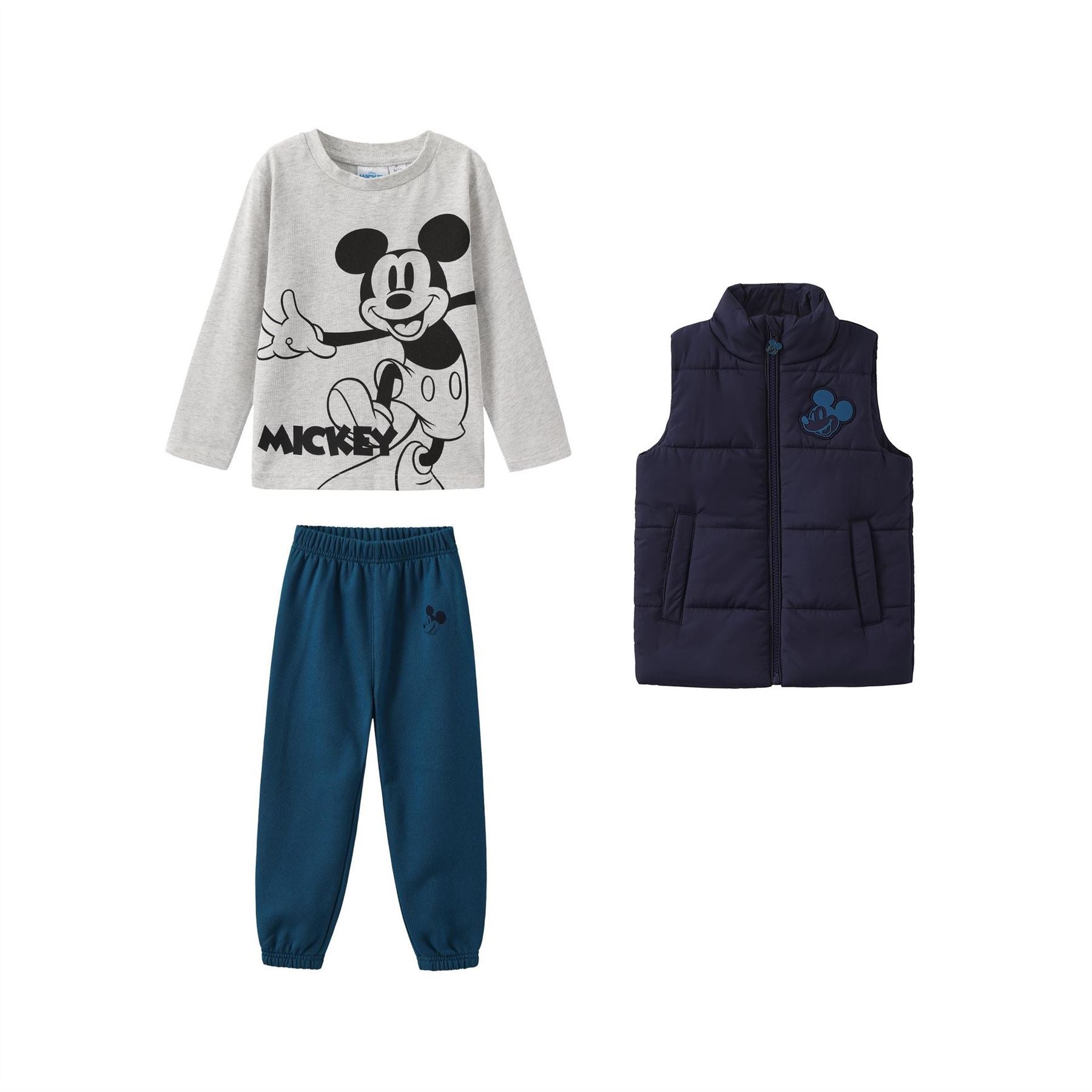 Character Gilet 3 Piece Set Juniors